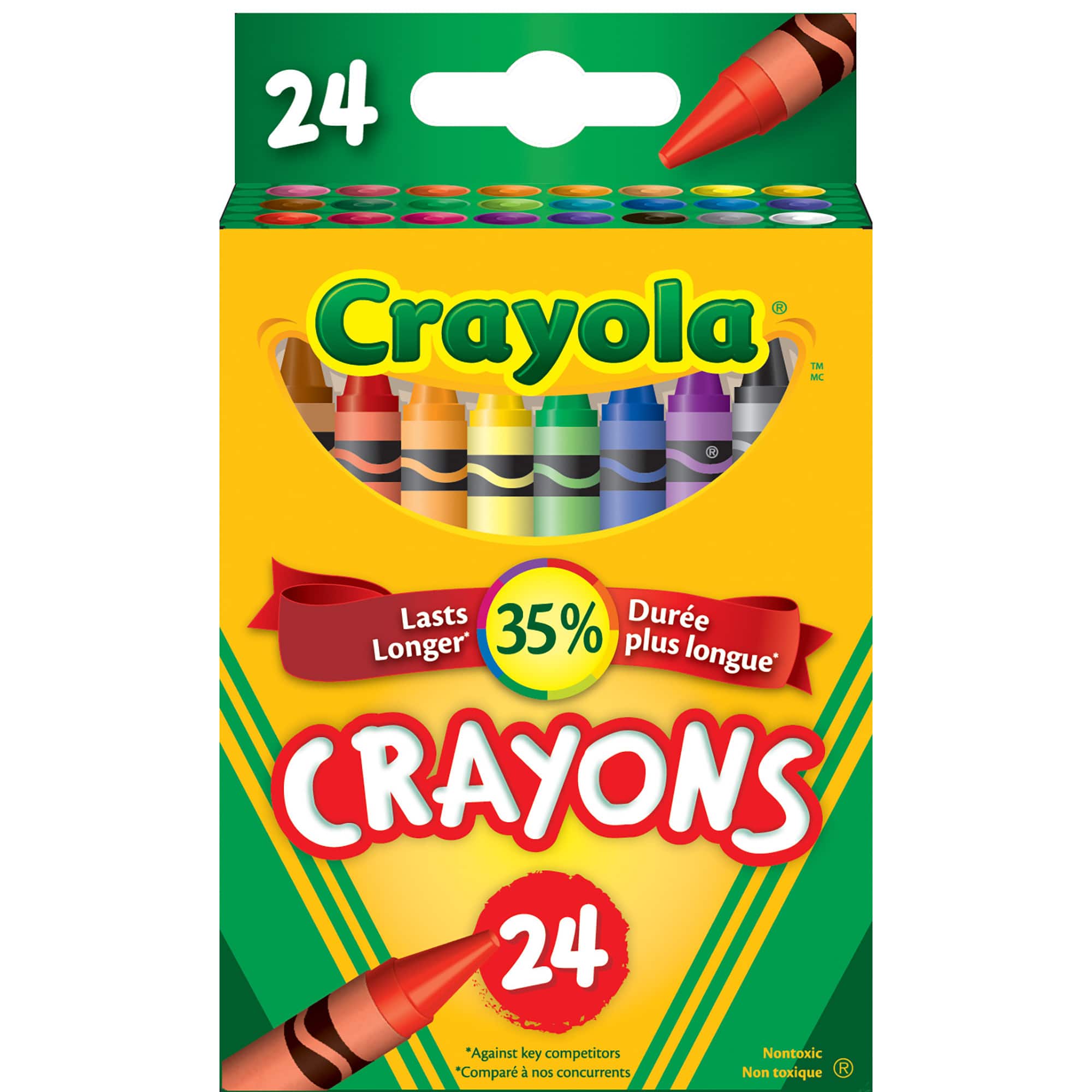 Crayola Kids Color Crayons 24 Ct 2 