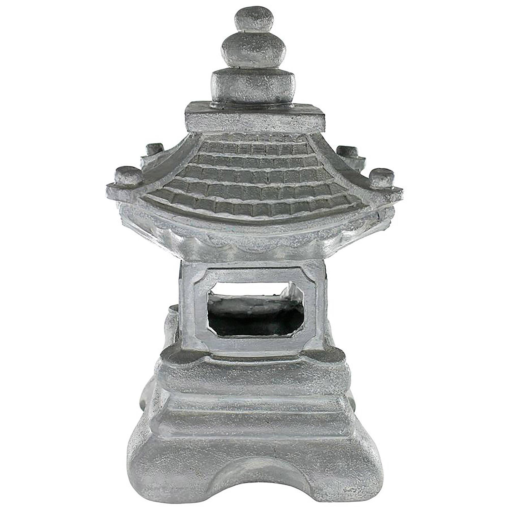 Design Toscano 13.5" Chengdu Pagoda Lantern Statue
