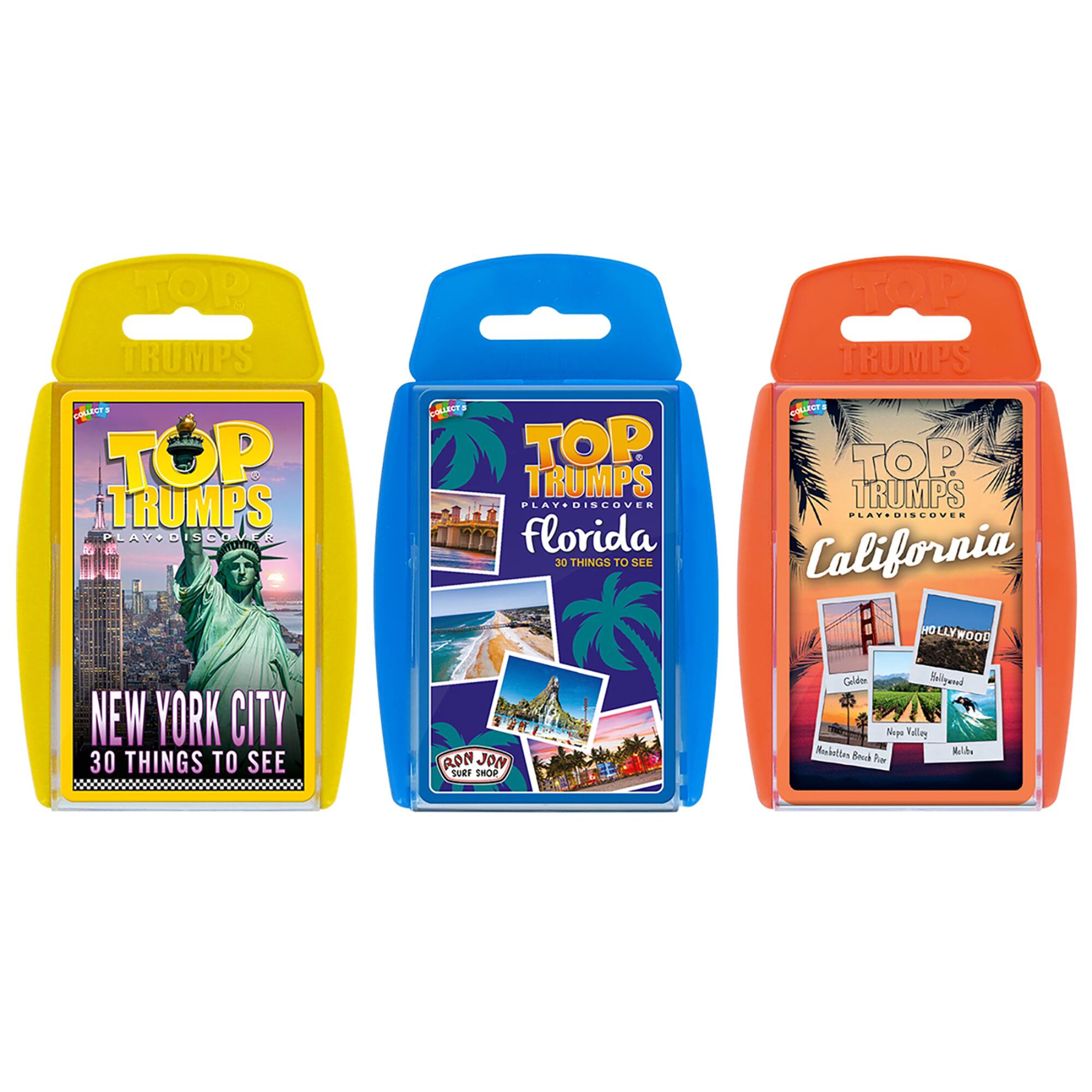 Top Trumps® USA Top Destinations Bundle