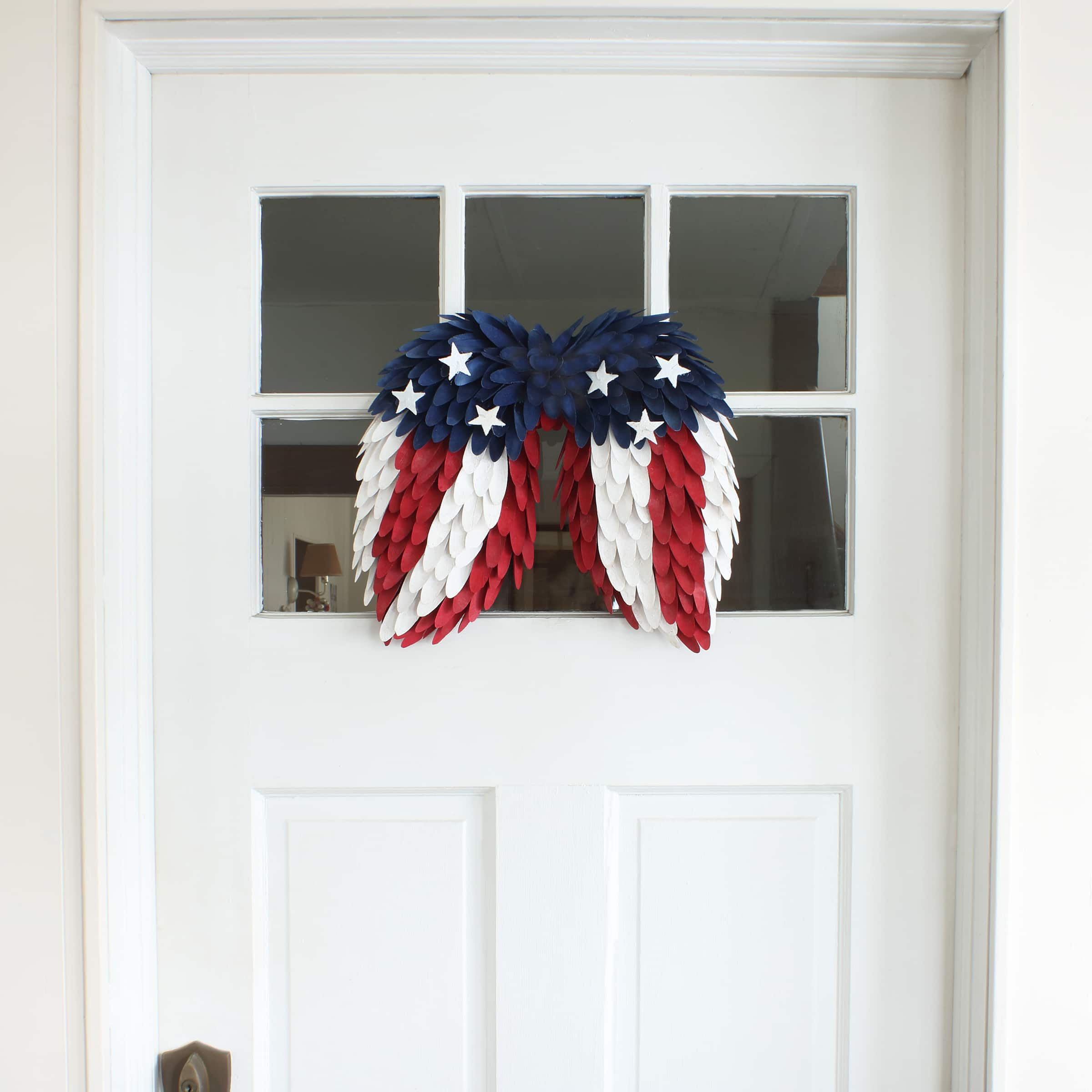 18&#x22; Patriotic Angel Wings Decoration