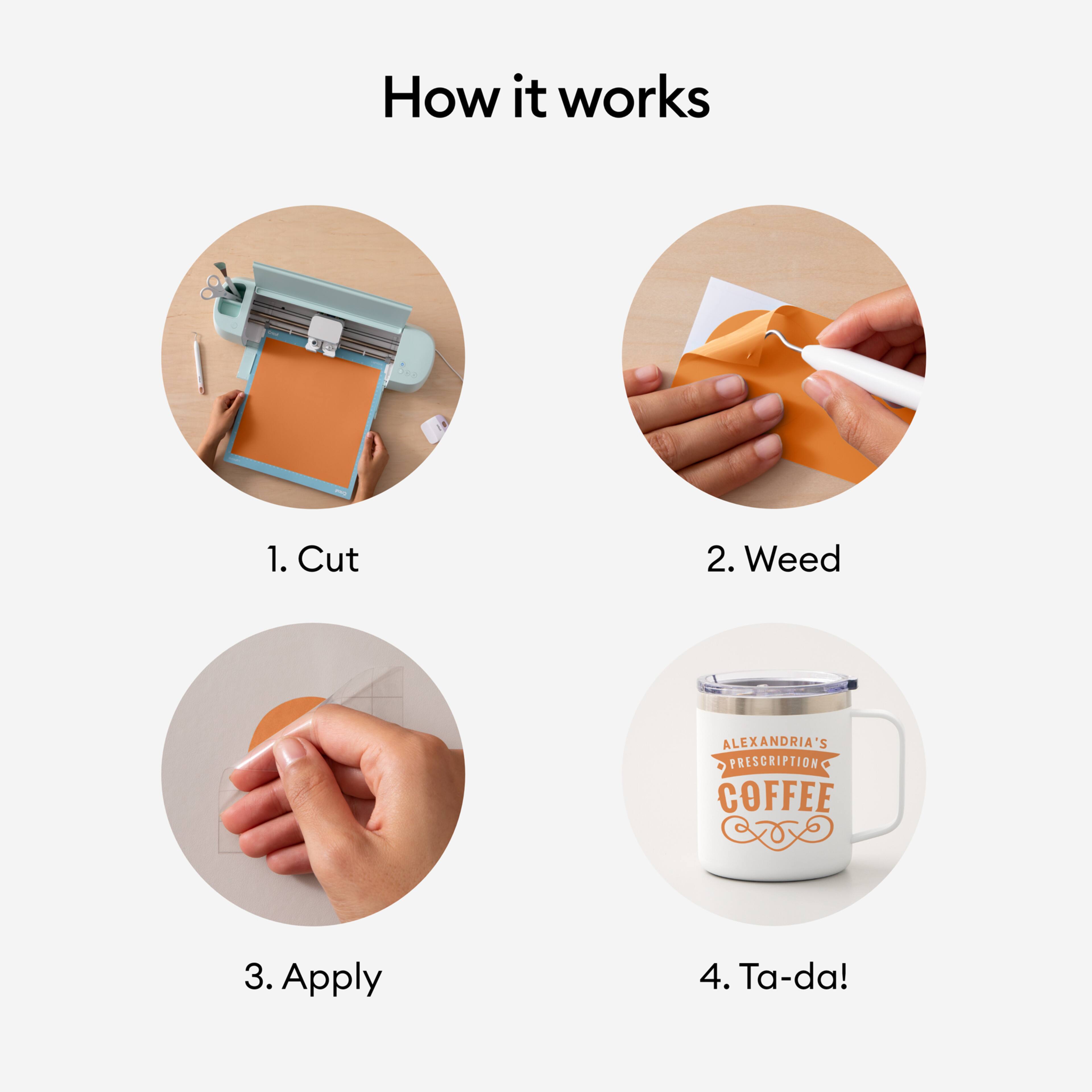 Cricut® Premium Vinyl™ Permanent, 12" x 48"