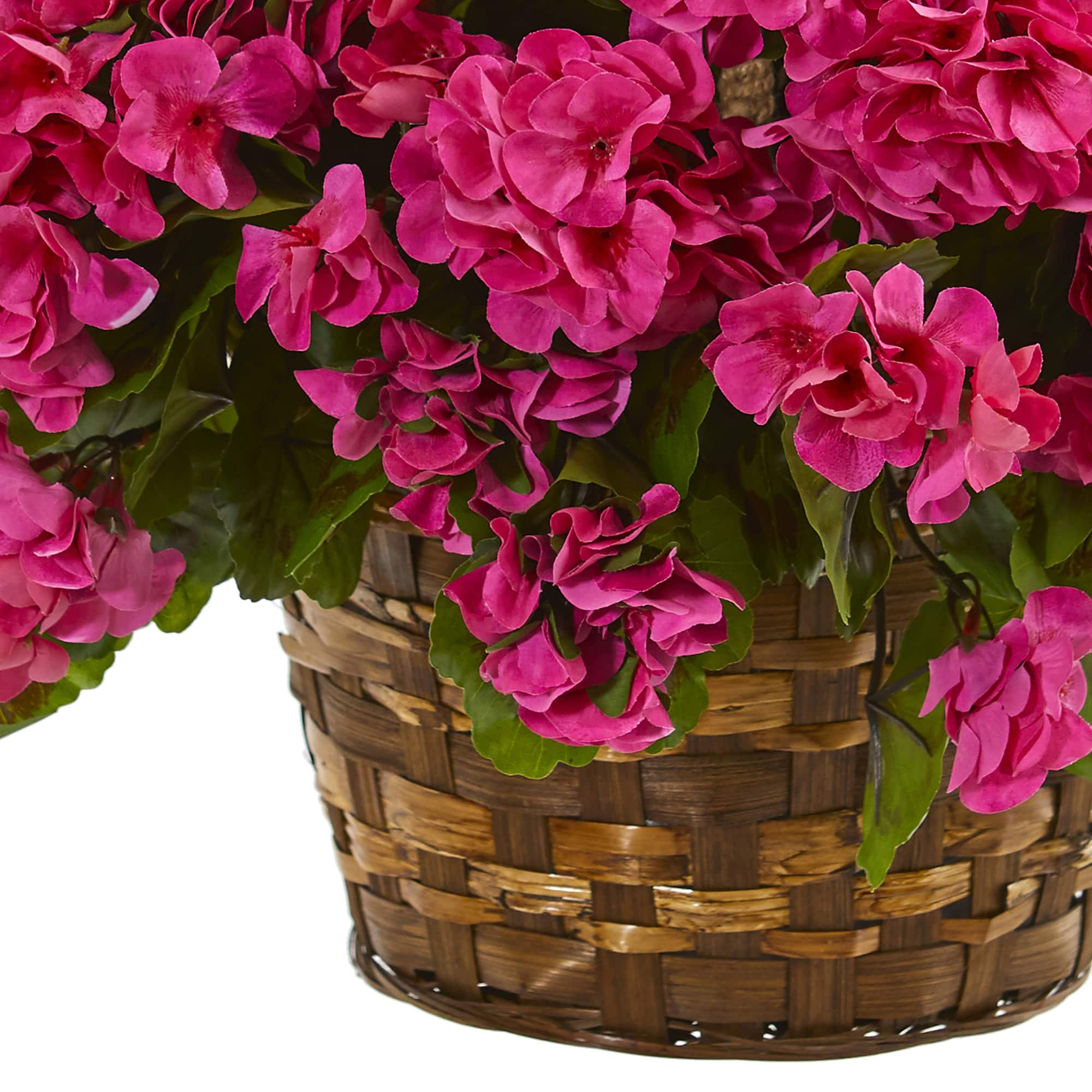 19&#x27;&#x27; Geranium Hanging Basket