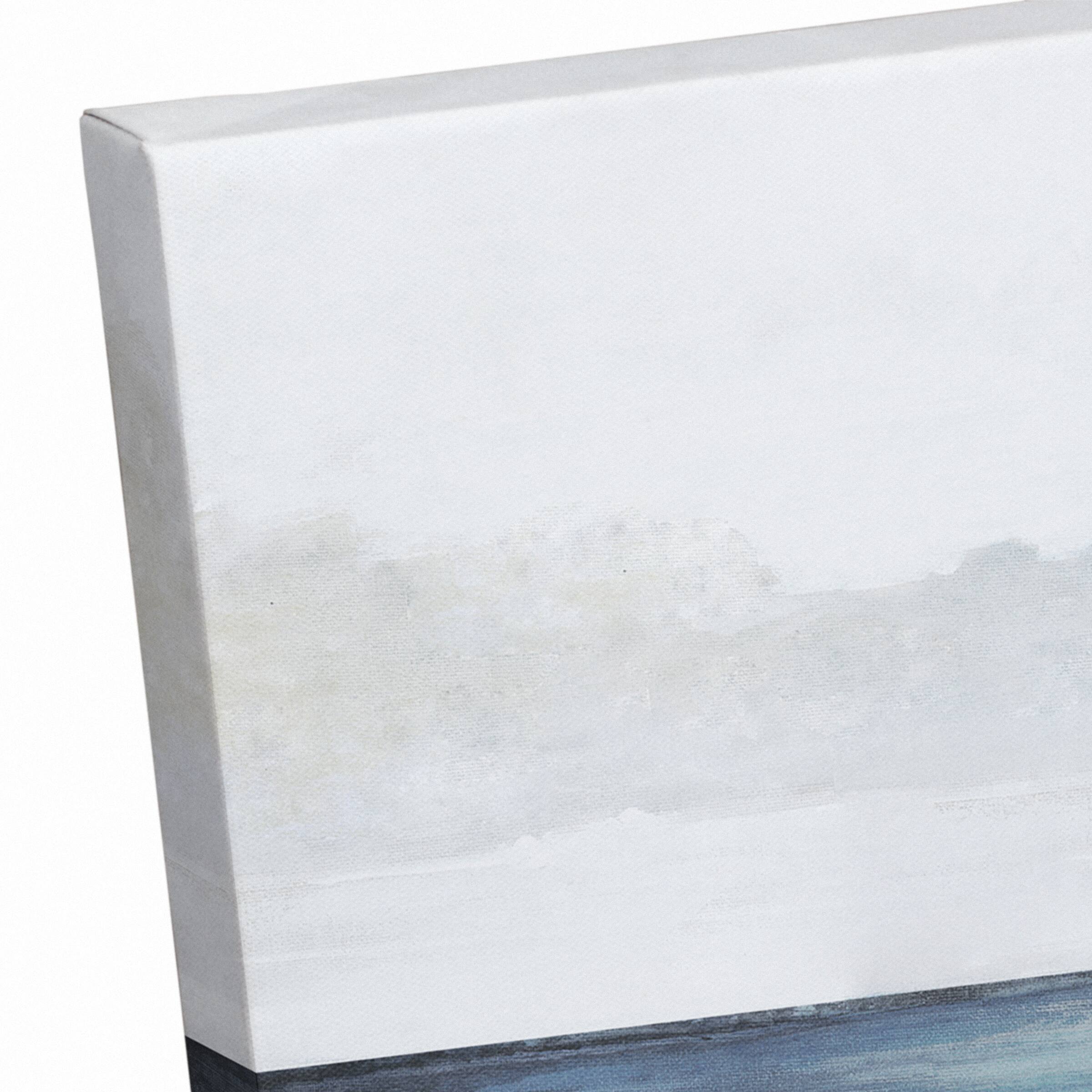 Painted Waves Canvas Wall Art