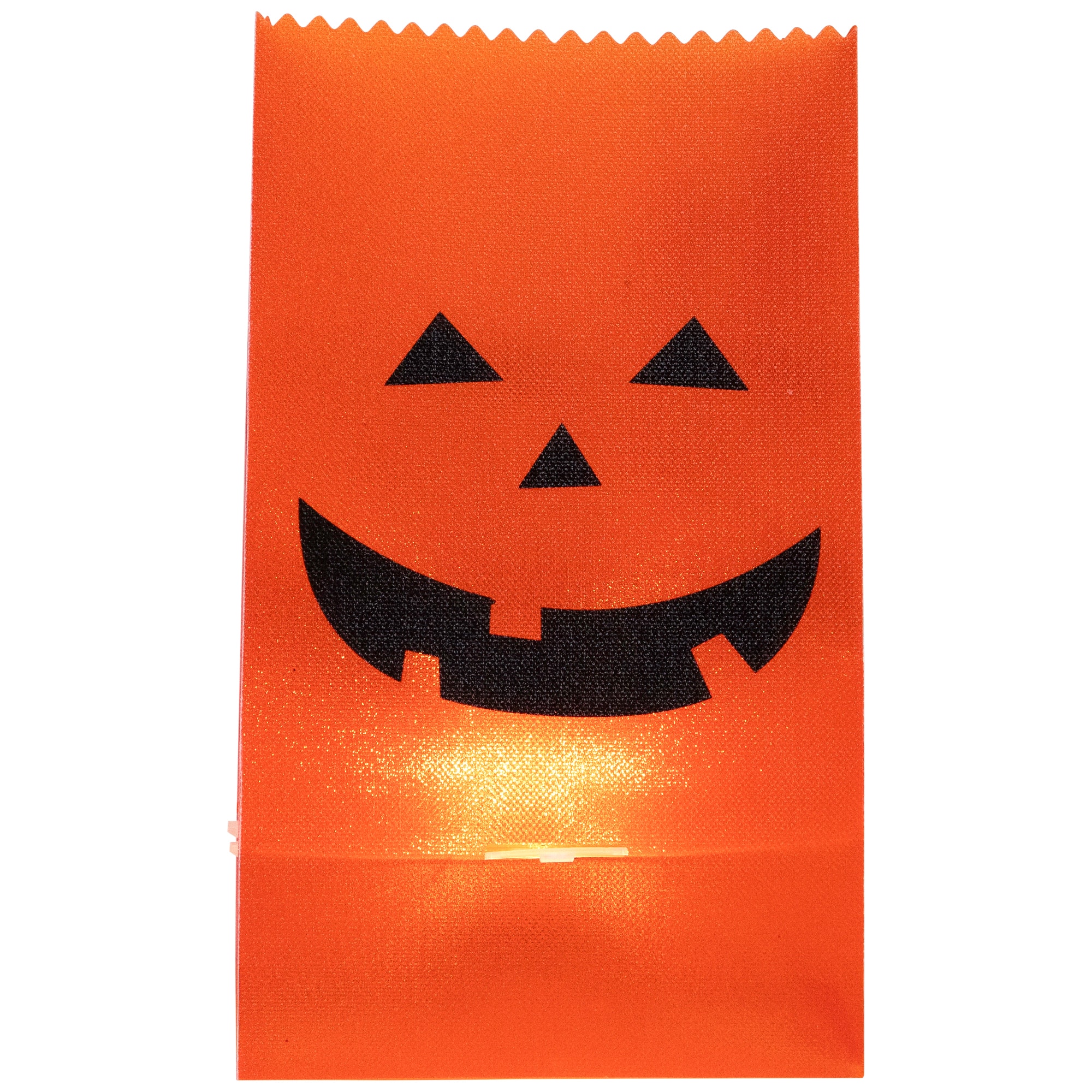 Jack-O-Lantern Halloween Luminary Pathway Markers Set