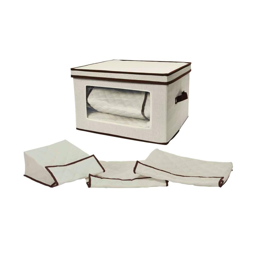 Household Essentials Canvas Serveware Storage Box