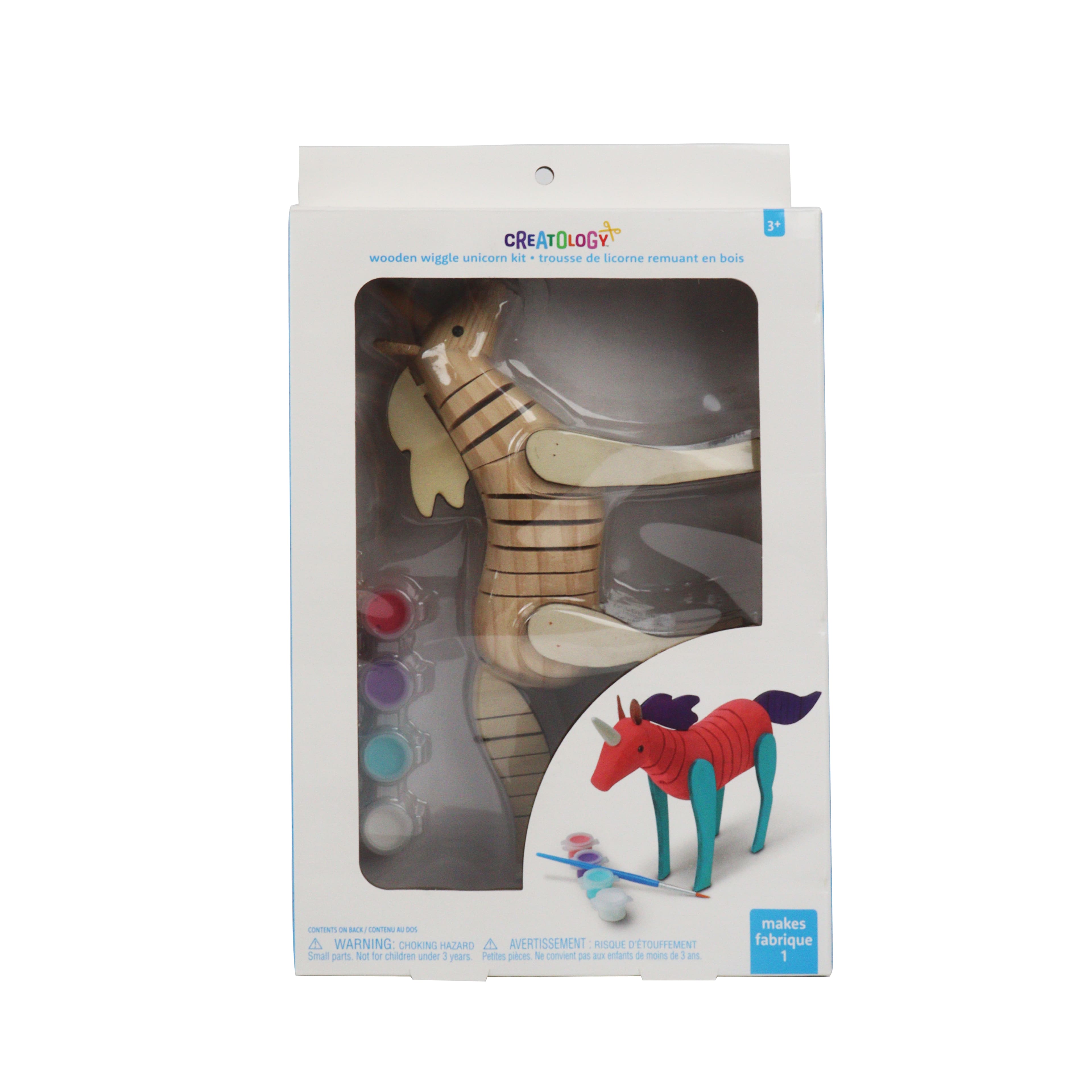 Wooden Wiggle Unicorn Kit by Creatology&#x2122;