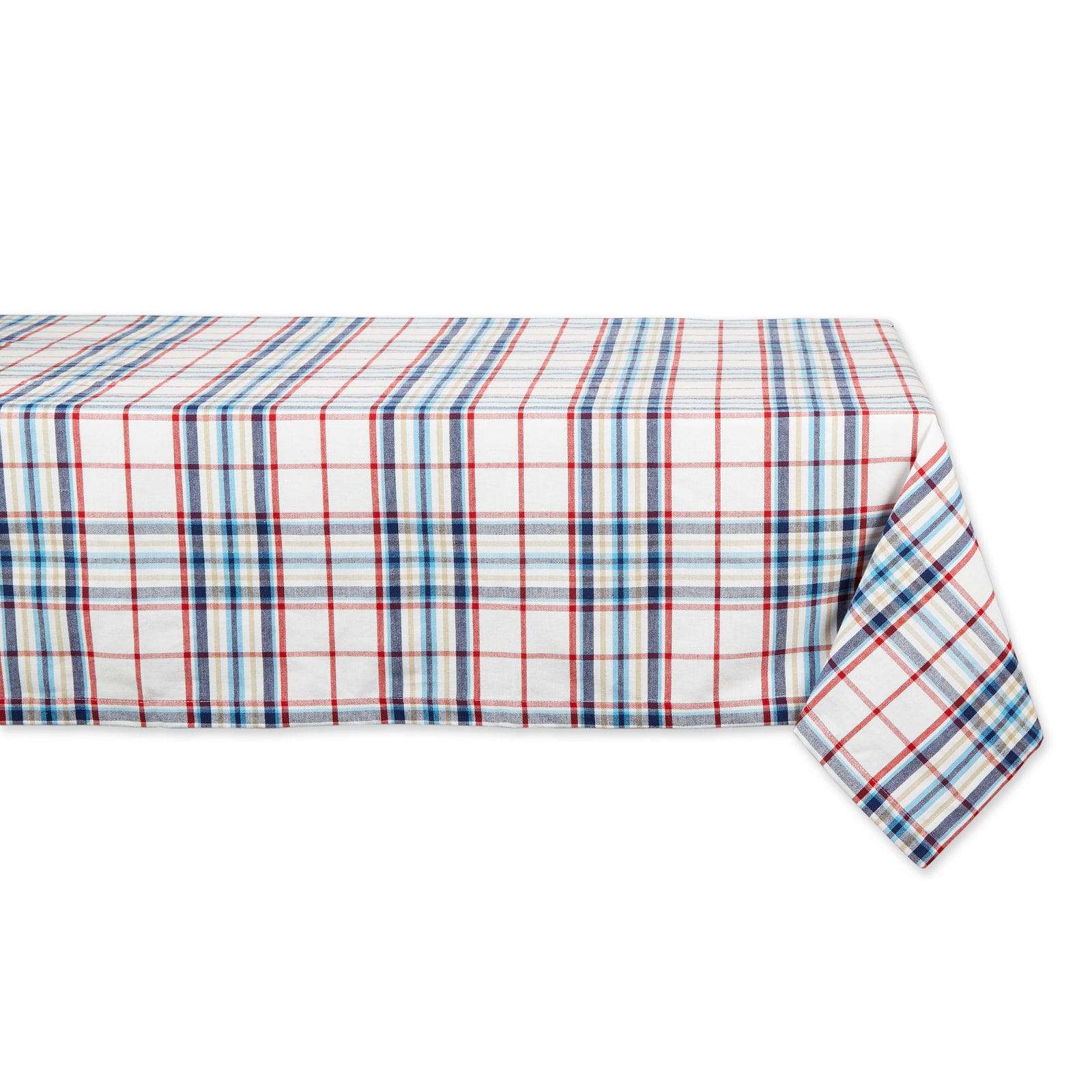 Lighthouse Plaid Tablecloth 60" x 120"