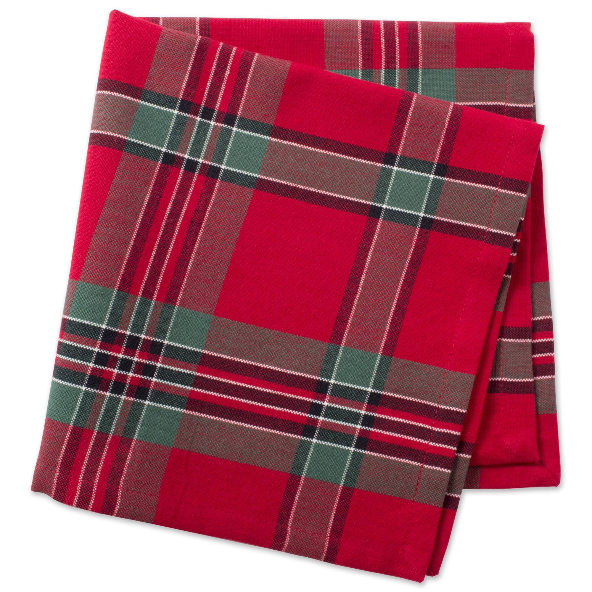 DII&#xAE; Holiday Plaid Napkins, 6ct.