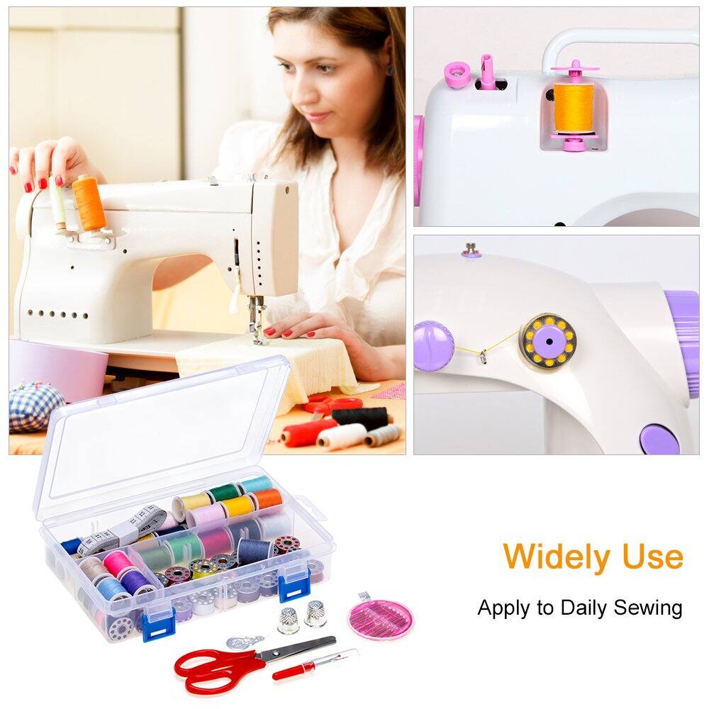 NEX™ 101-Piece Sewing Thread with Bobbins Case Kit