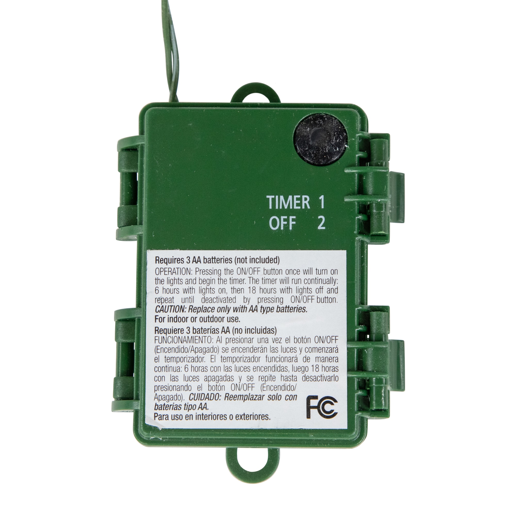 2ft. Pre-Lit Potted Frosted Mixed Pine with Cardinals Christmas Tree, Warm White LED Lights