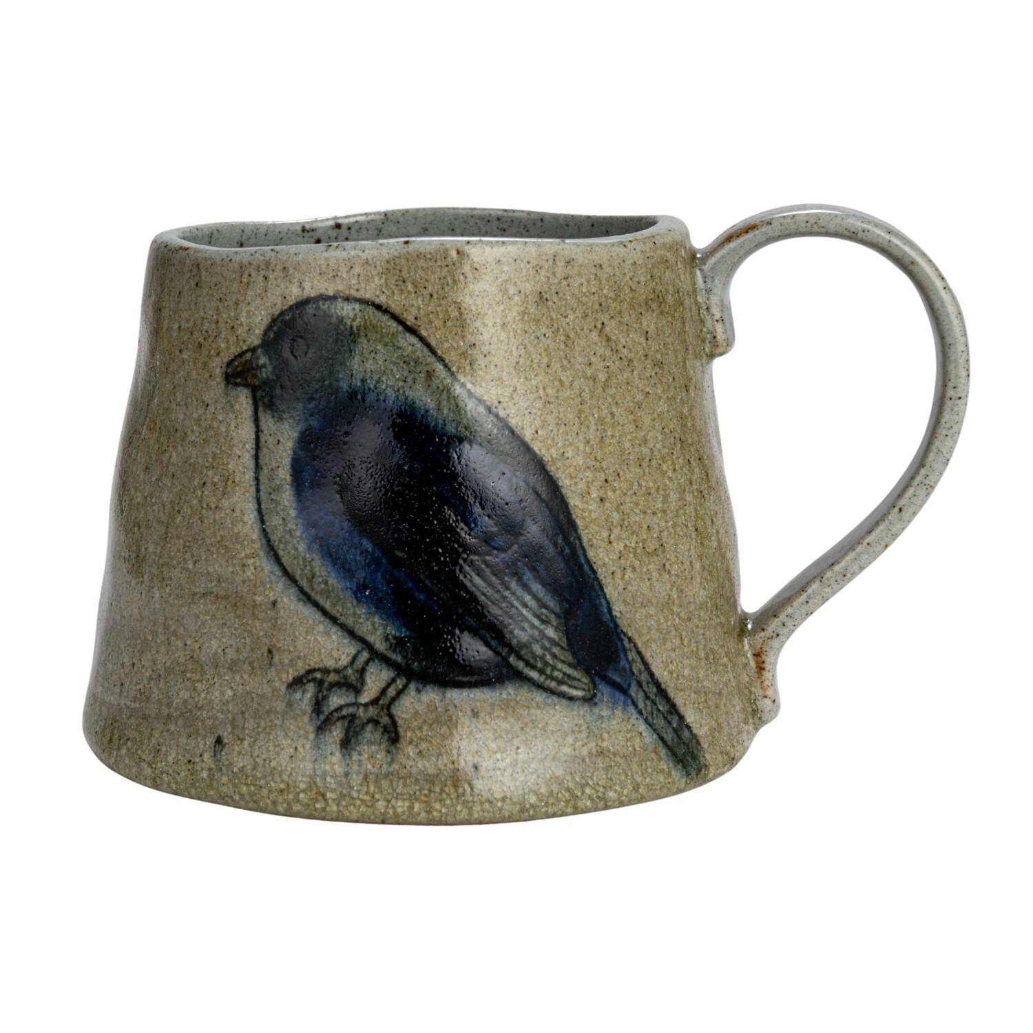 Hello Honey® Insect & Bird Design Stoneware Mug Set