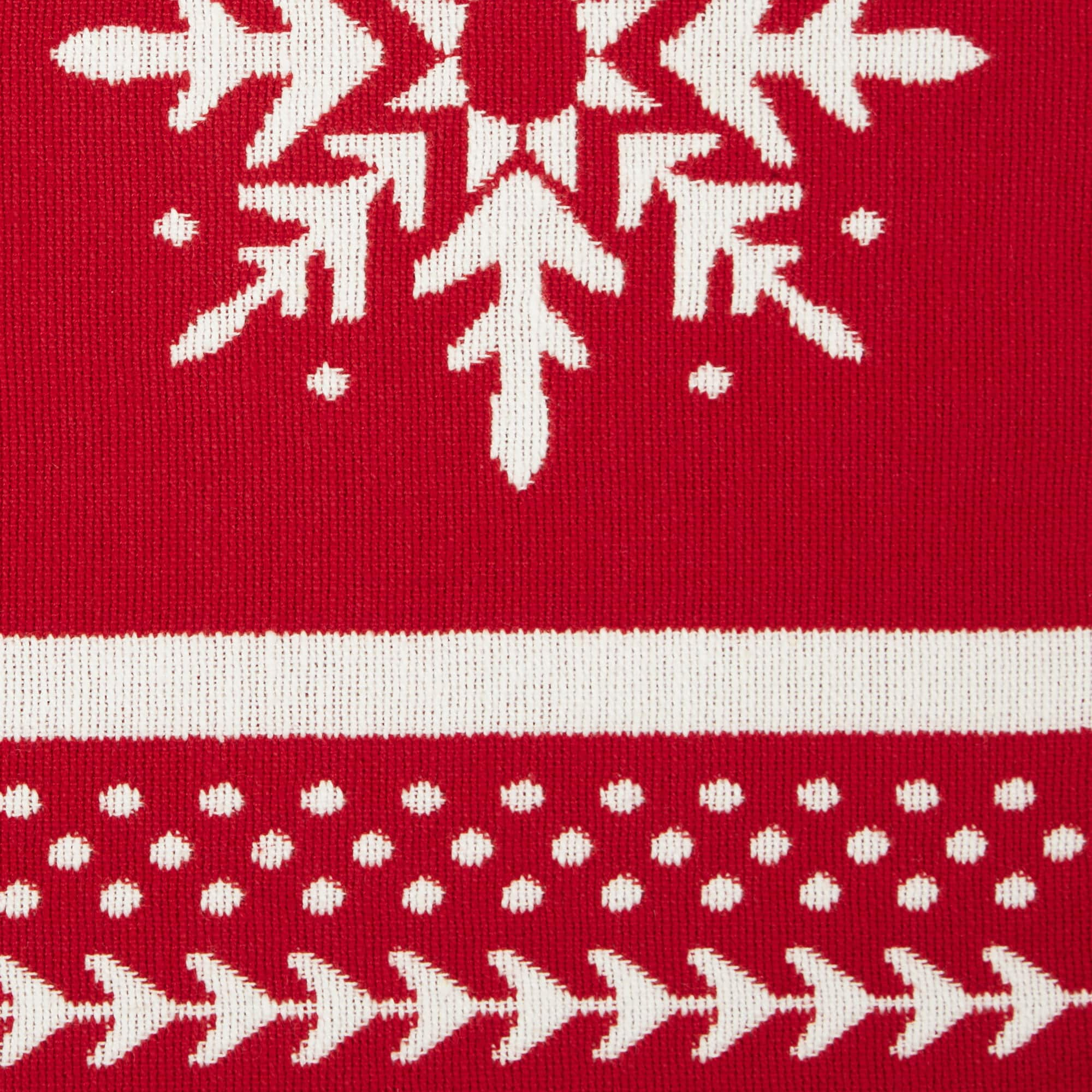 DII&#xAE; Nordic Snowflake Stripe Jacquard Placemats, 4ct.