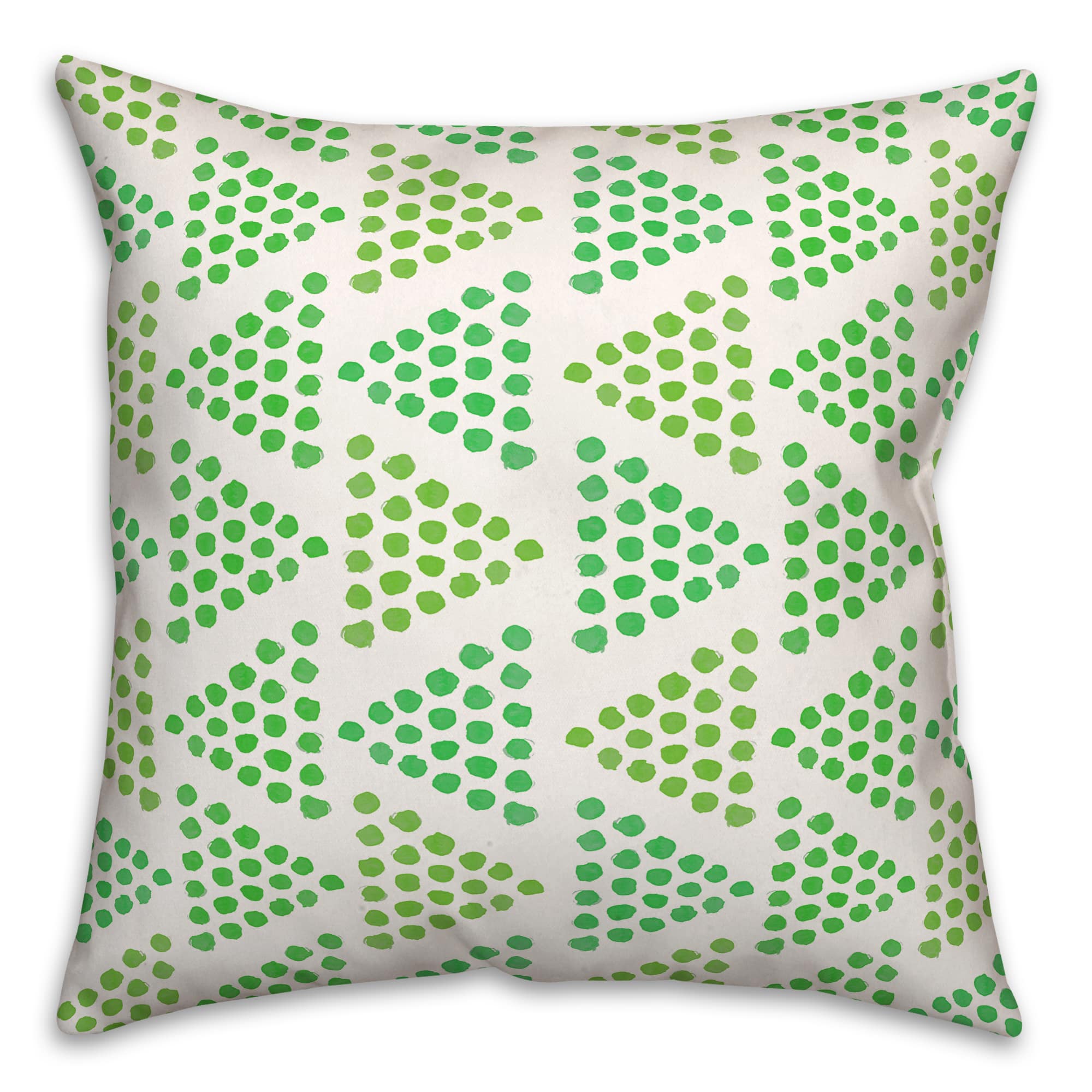 Triangles Throw Pillow