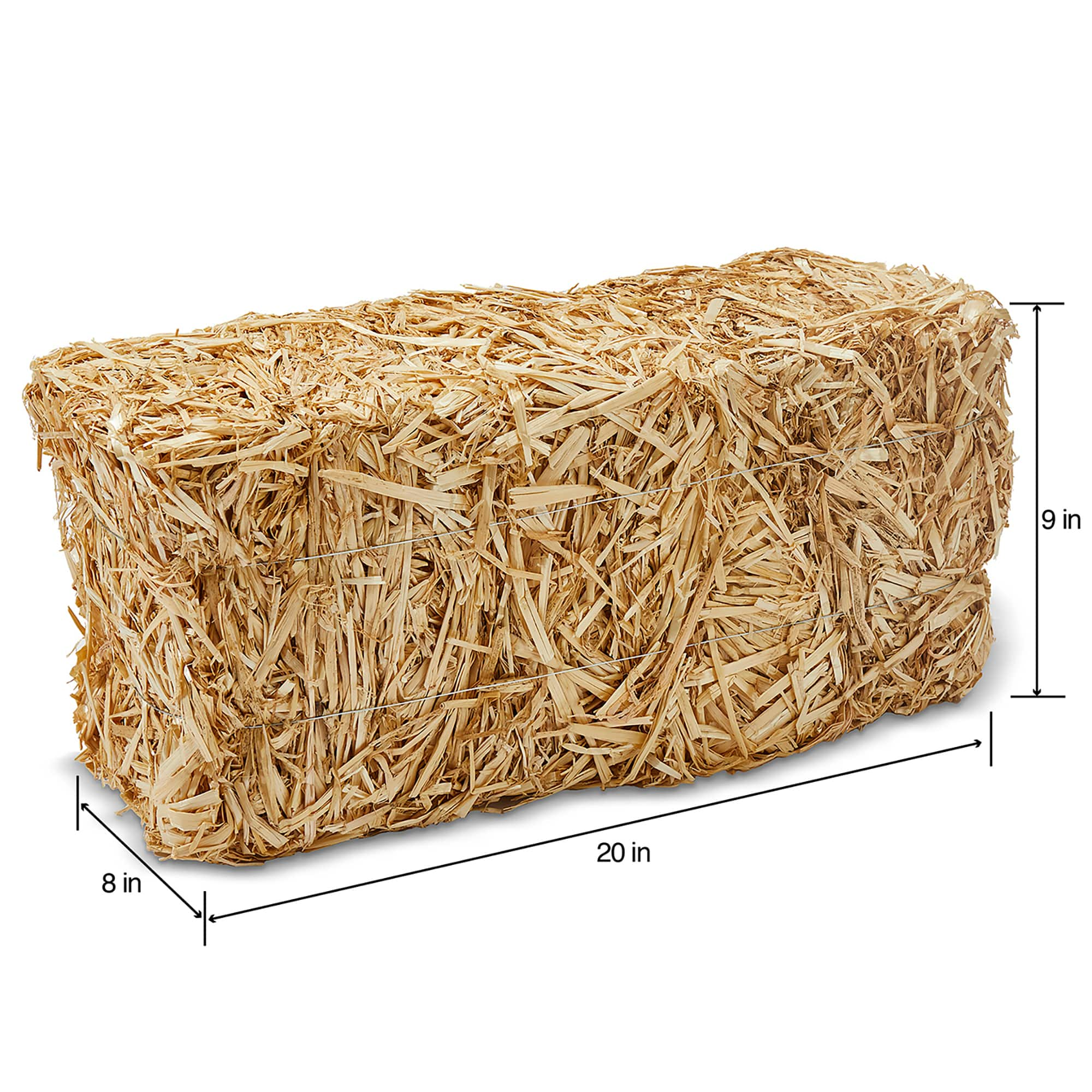 FloraCraft&#xAE; 20&#x22; Straw Bale