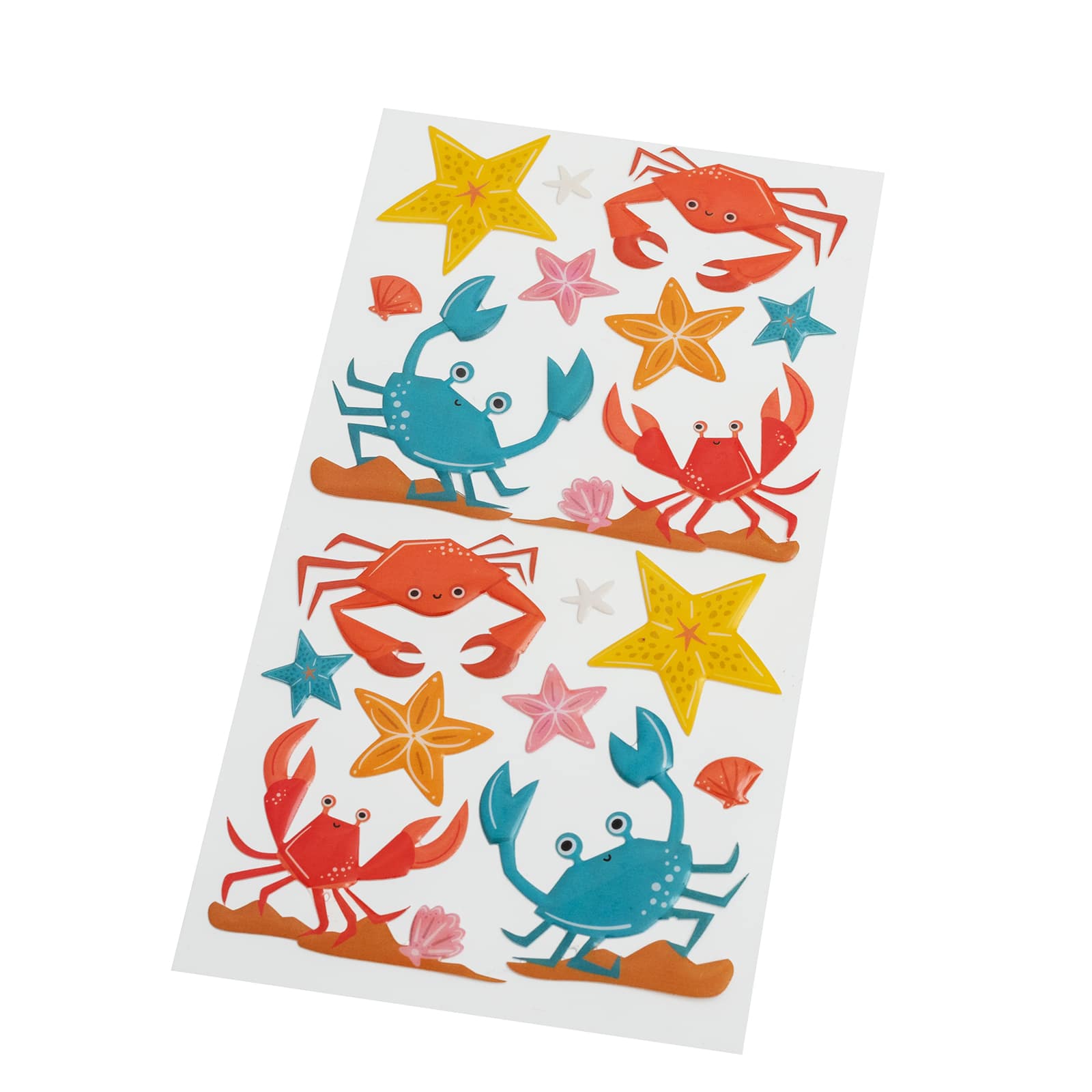 12 Pack: Crabs &#x26; Starfish Stickers by Recollections&#x2122;