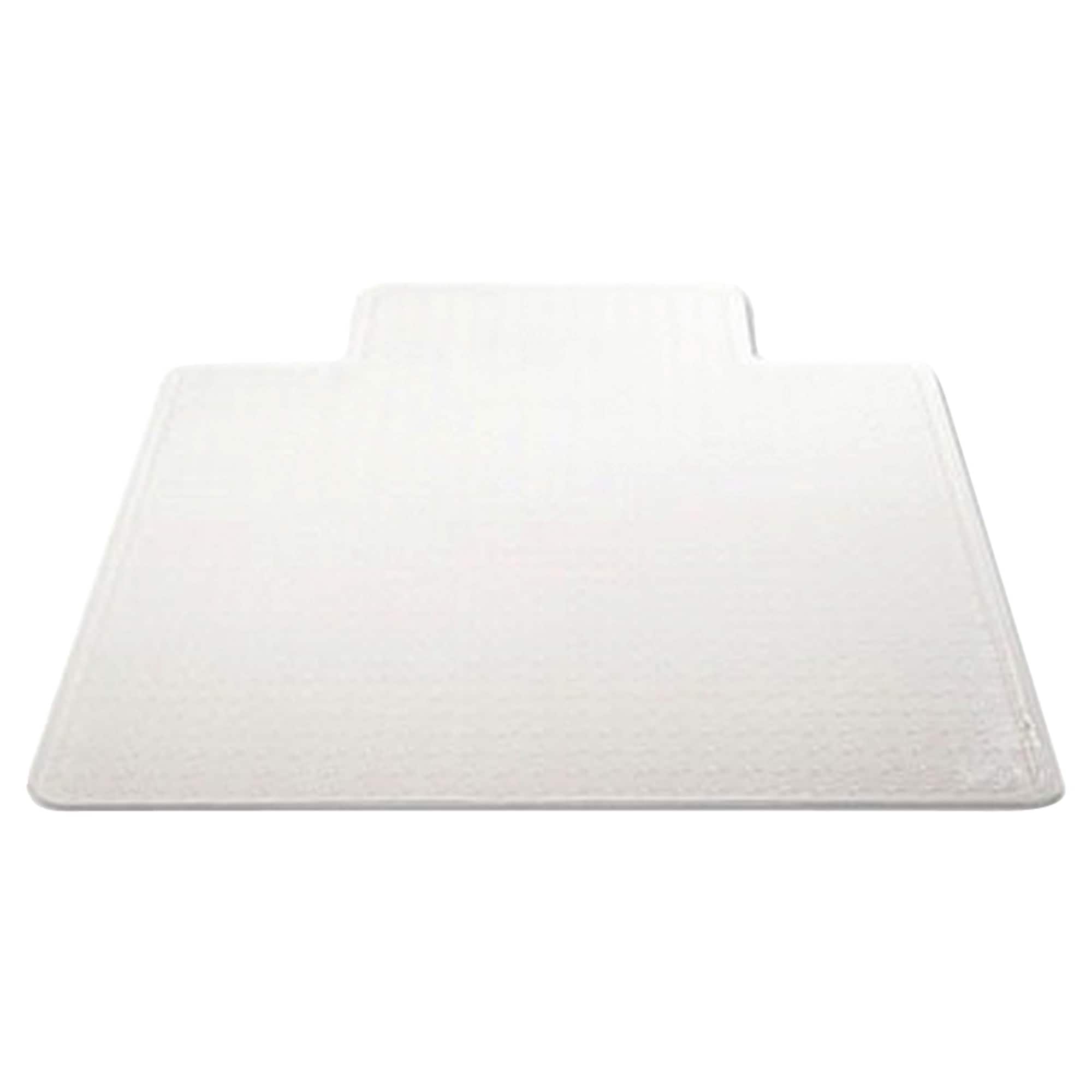 Deflecto Low Pile Chair Mat With Lip For Carpets, 36" x 48"