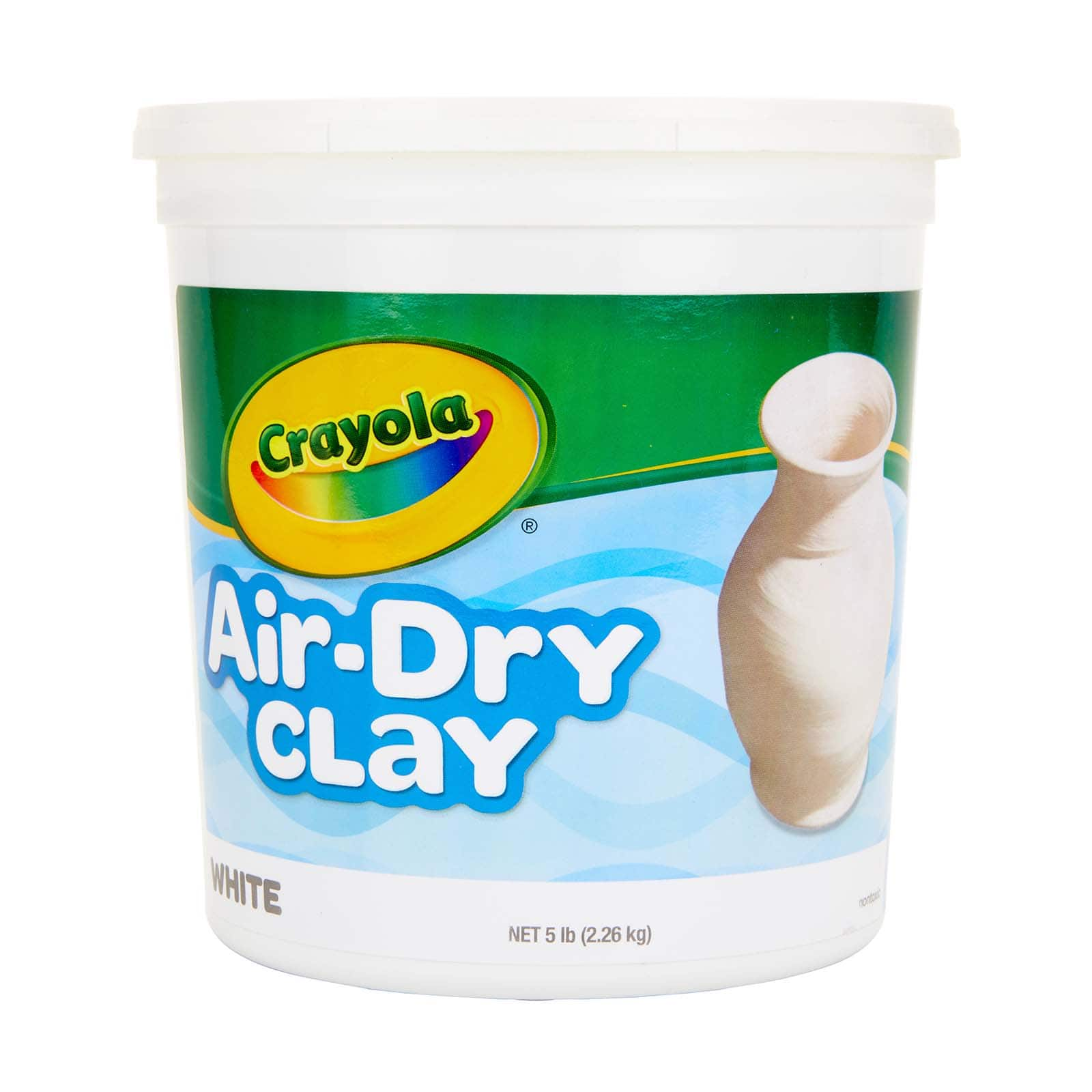 8 Pack: Crayola&#xAE; 5lb. White Air Dry Clay