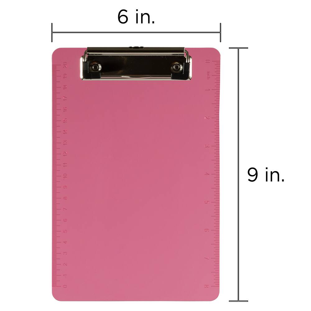 JAM Paper Mini Plastic Memo Clipboard