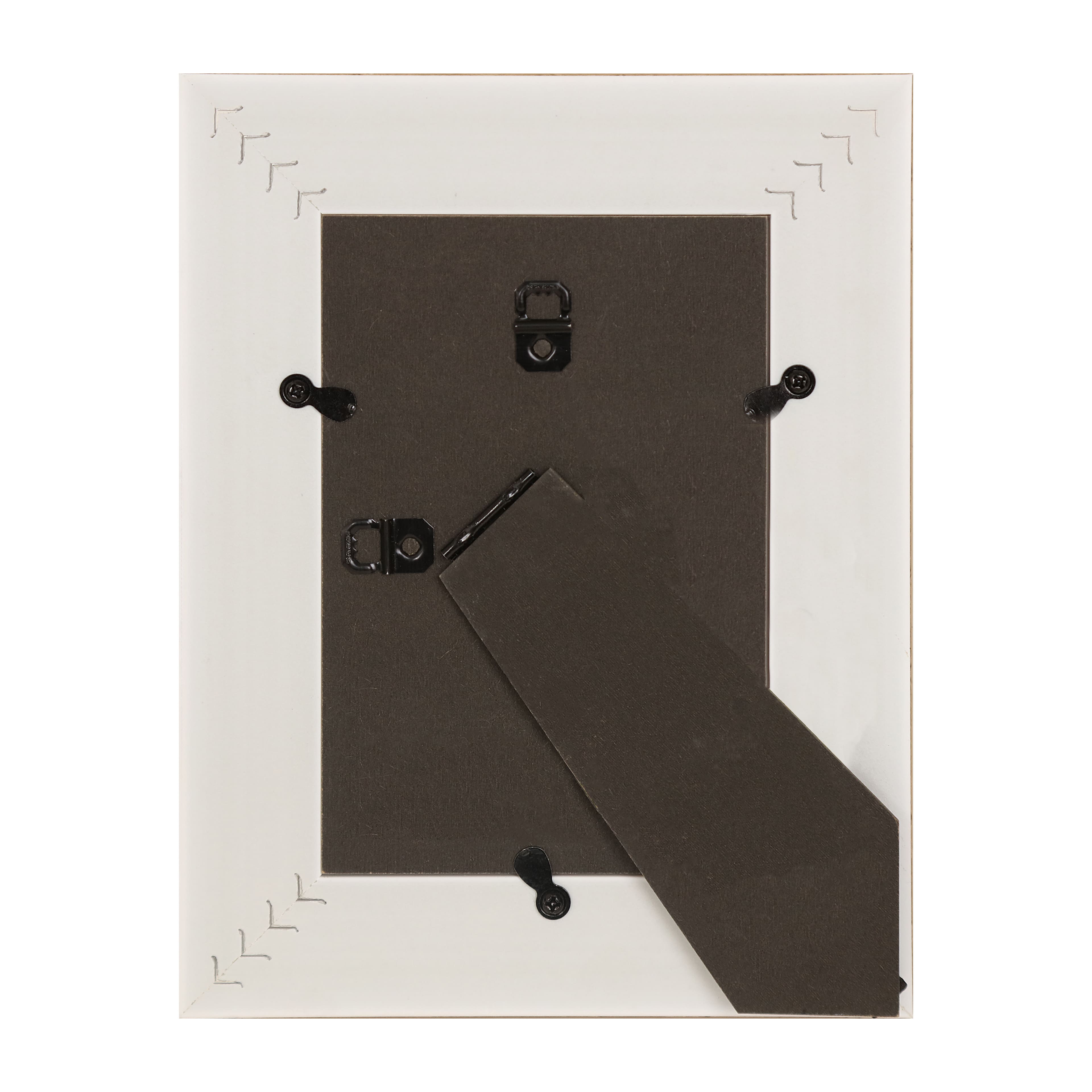 Expressions&#x2122; 4&#x22; x 6&#x22; Tan Ribbed Frame by Studio D&#xE9;cor&#xAE;