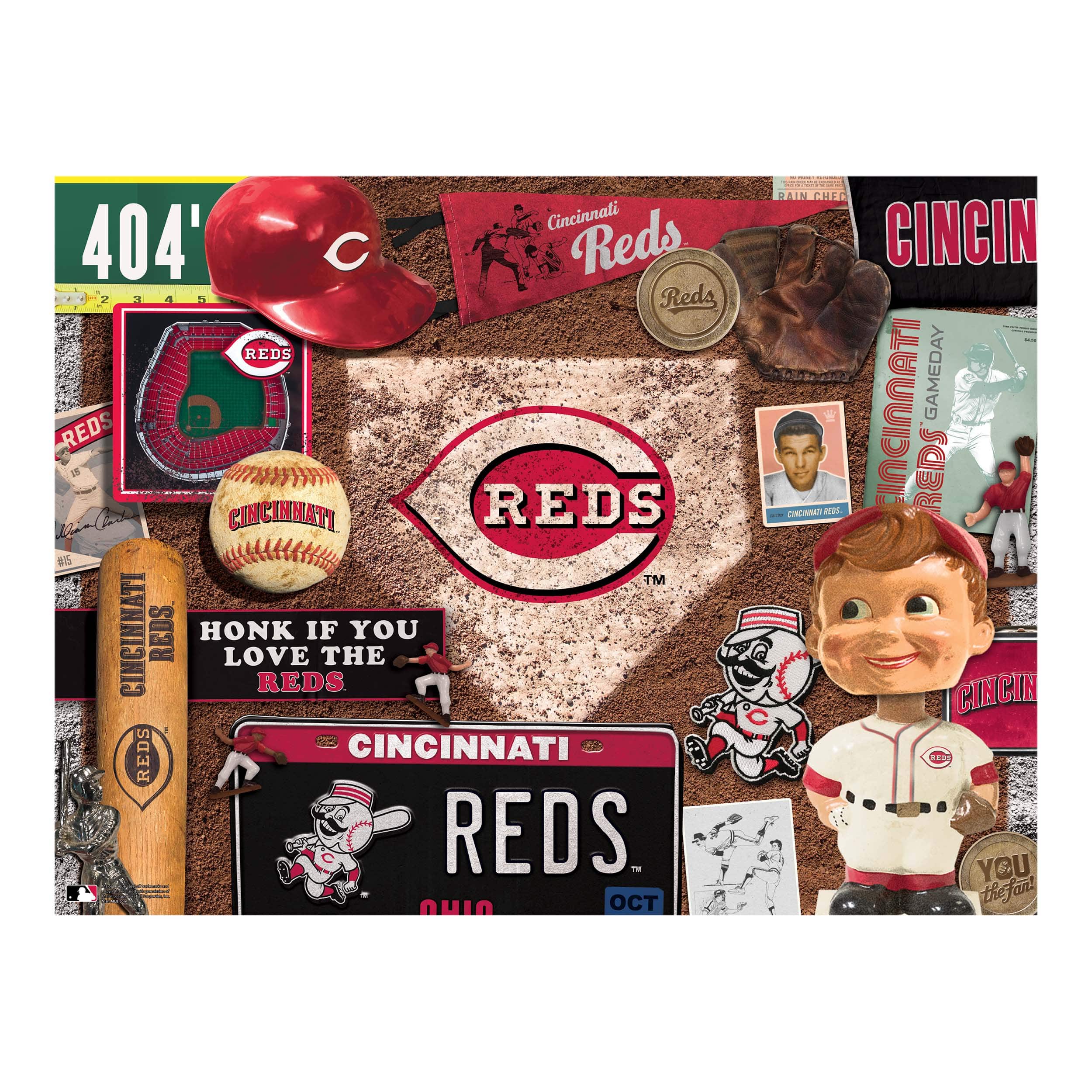 MLB Baseball Retro Series 500 Piece Puzzle