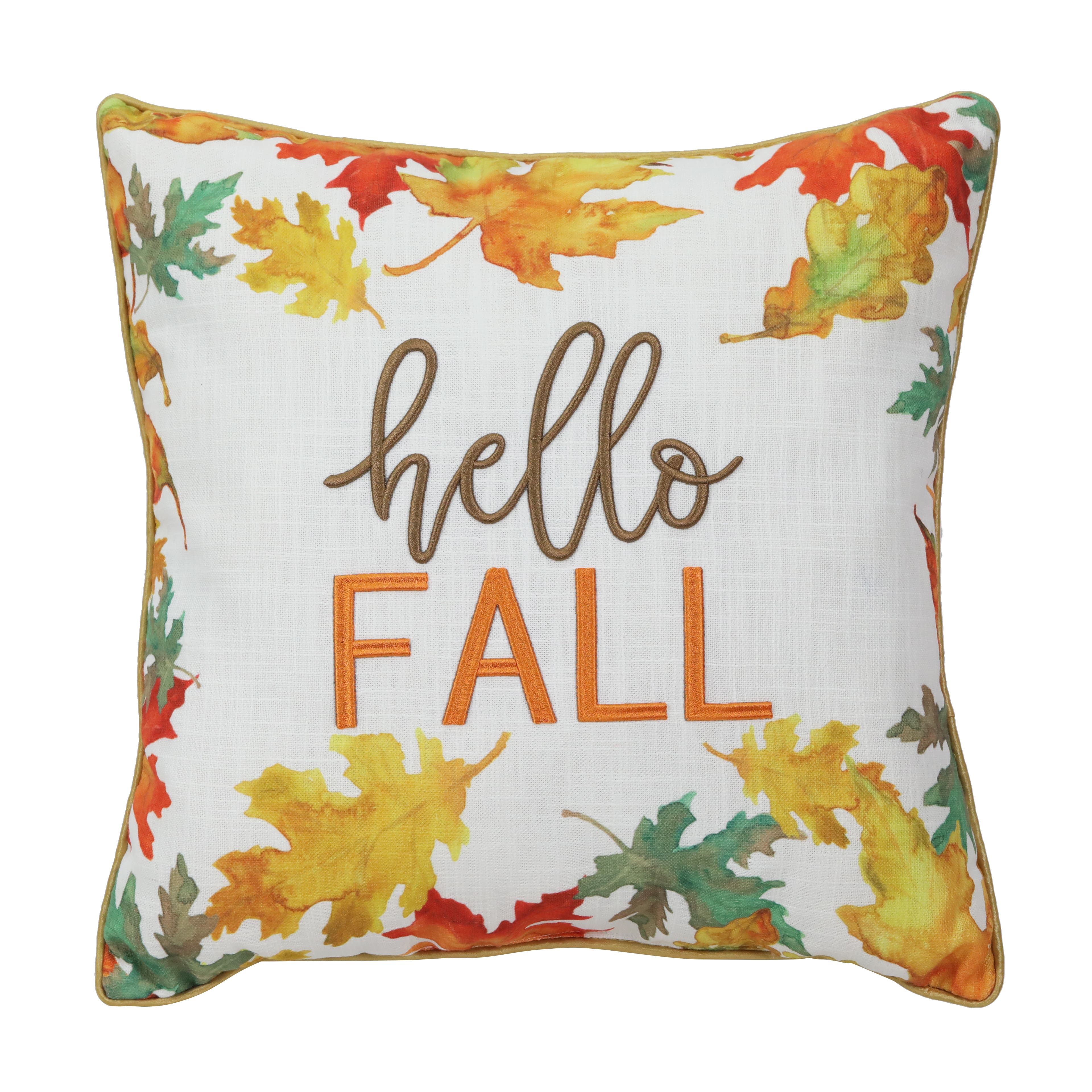 16 Hello Fall Throw Pillow by Ashland Michaels