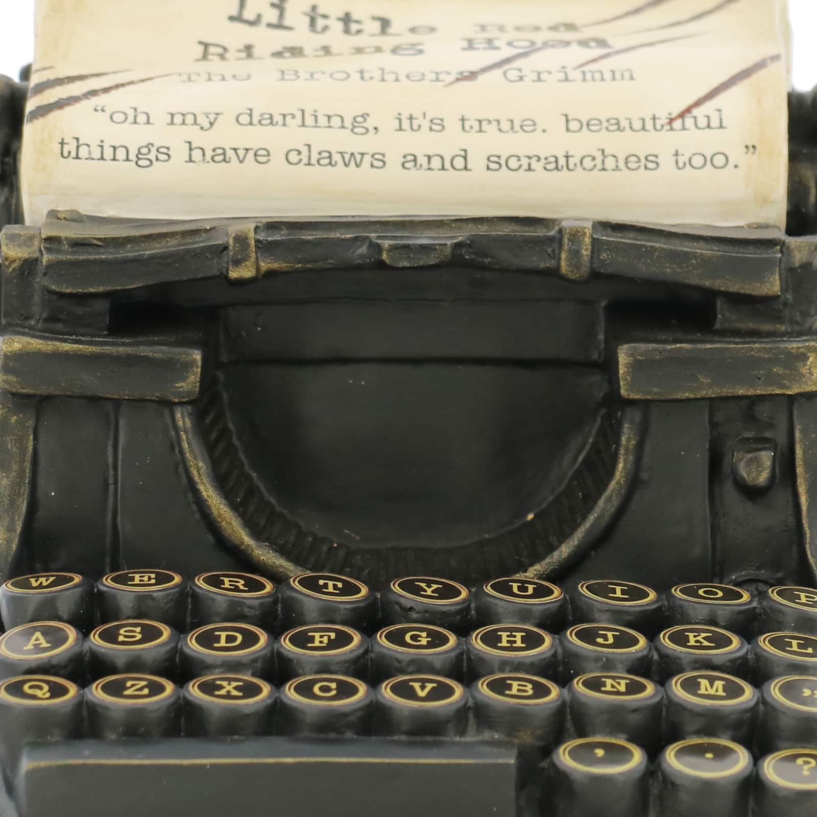 6.5&#x22; Little Red Riding Hood Typewriter Tabletop D&#xE9;cor by Ashland&#xAE;
