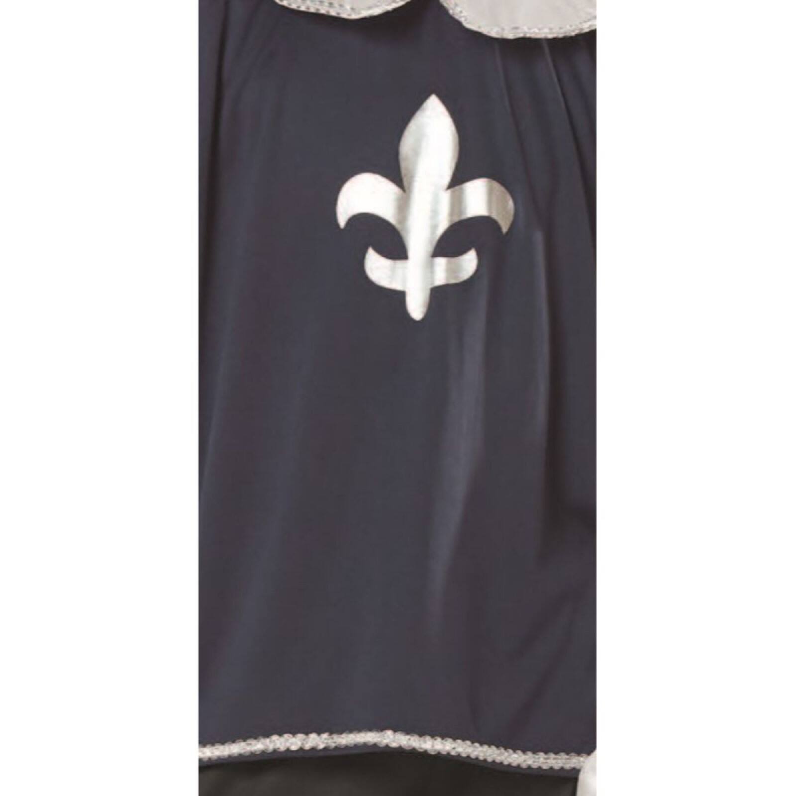 Large Blue &#x26; White Musketeer Boy&#x27;s Costume