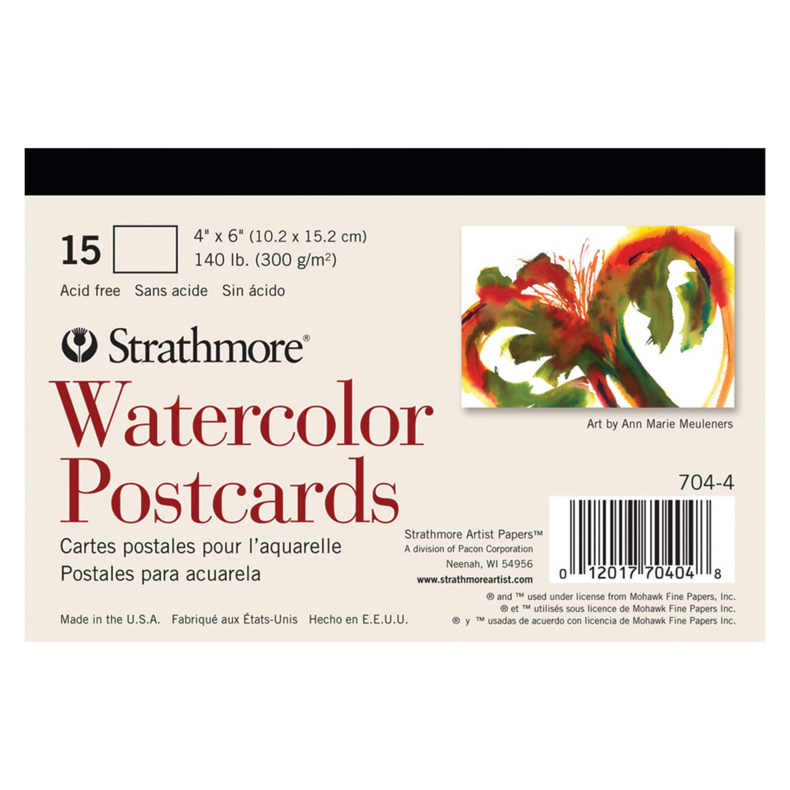 Strathmore® Watercolor Postcards, 4