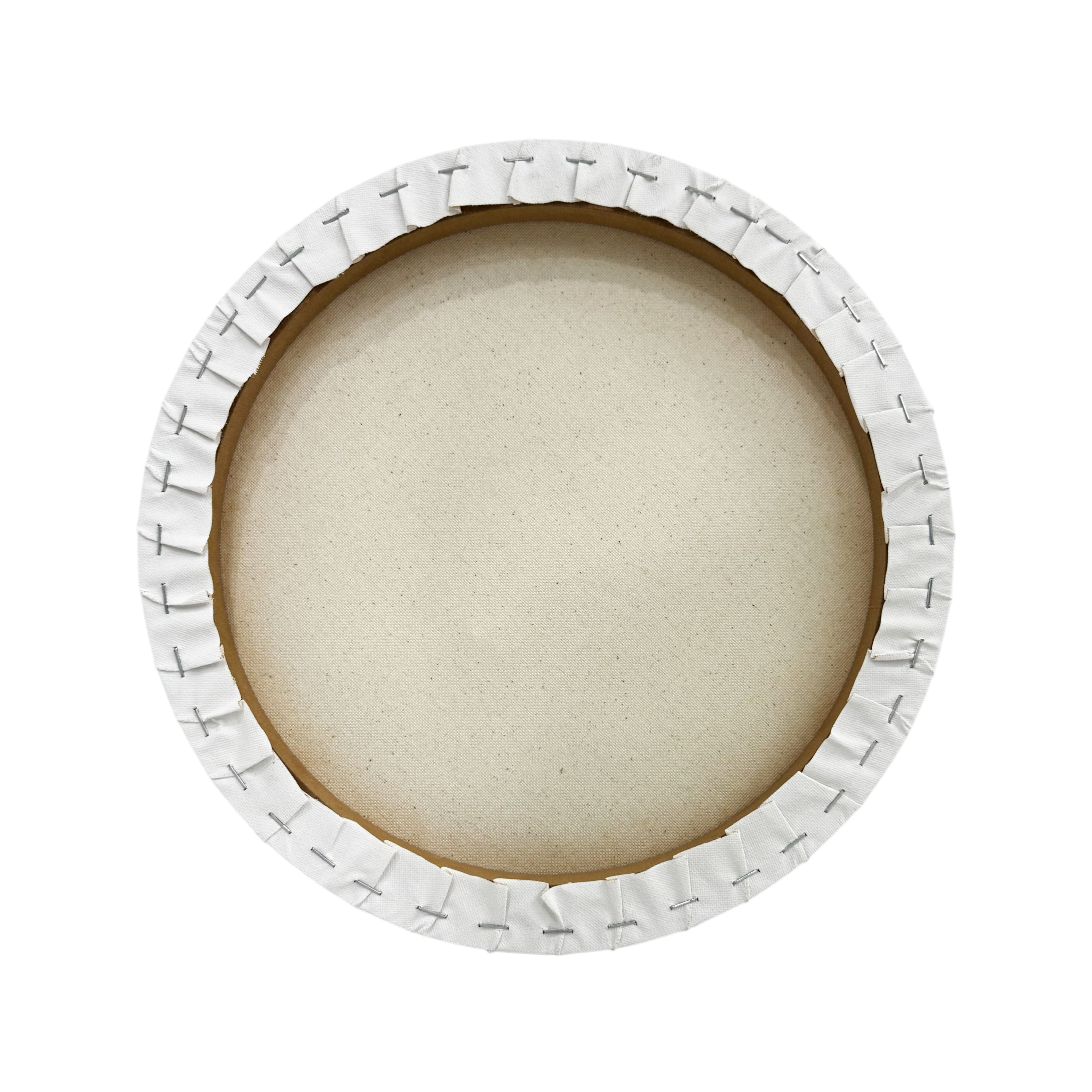 White Round Cotton Duck Canvas by Craft Smart&#x2122;