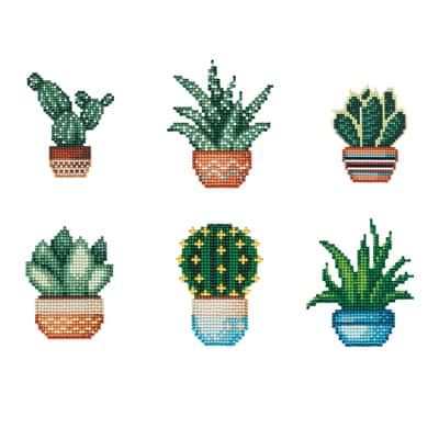 Succulent Diamond Art Kit by Make Market® | Michaels