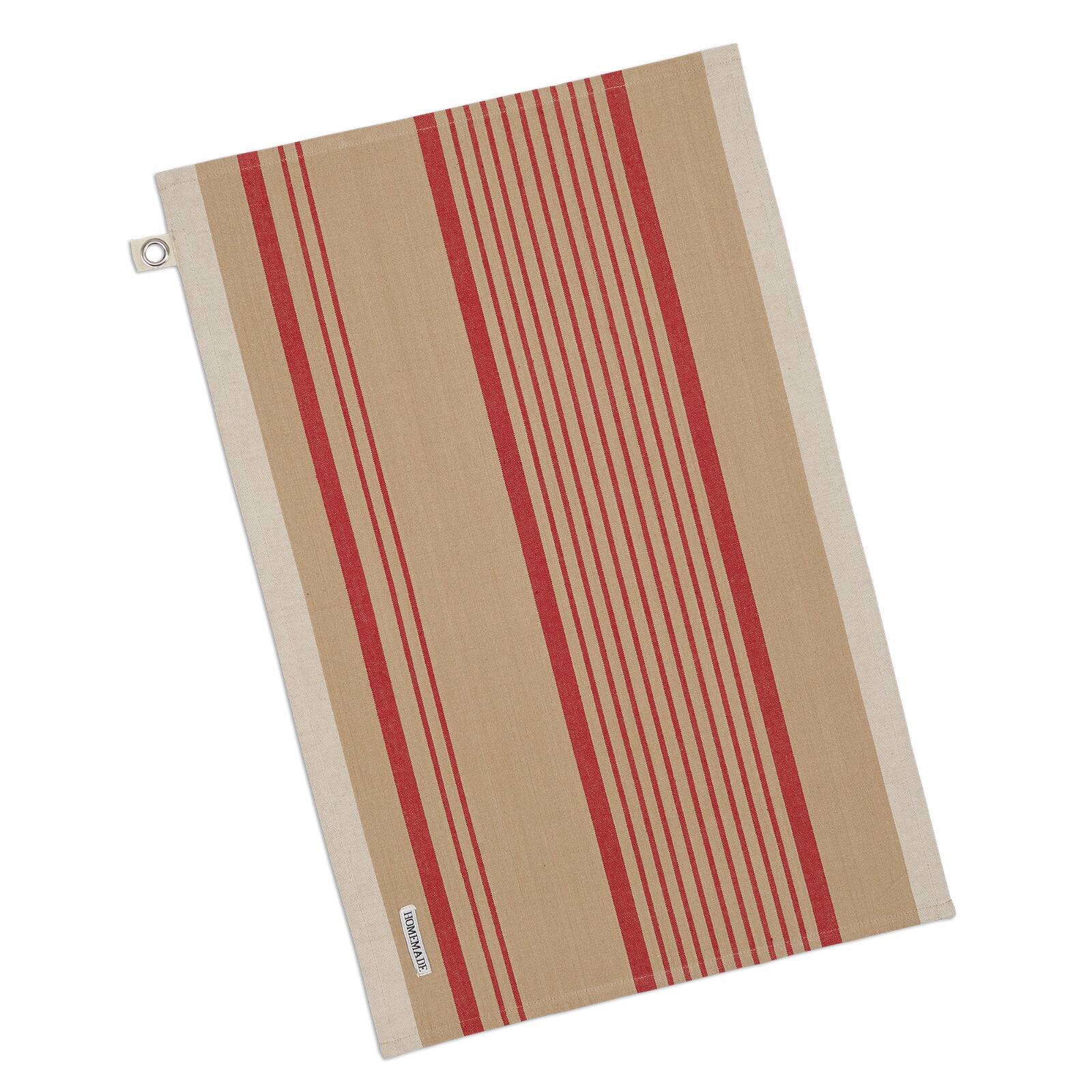 Butcher Block Stripe Kitchen Set