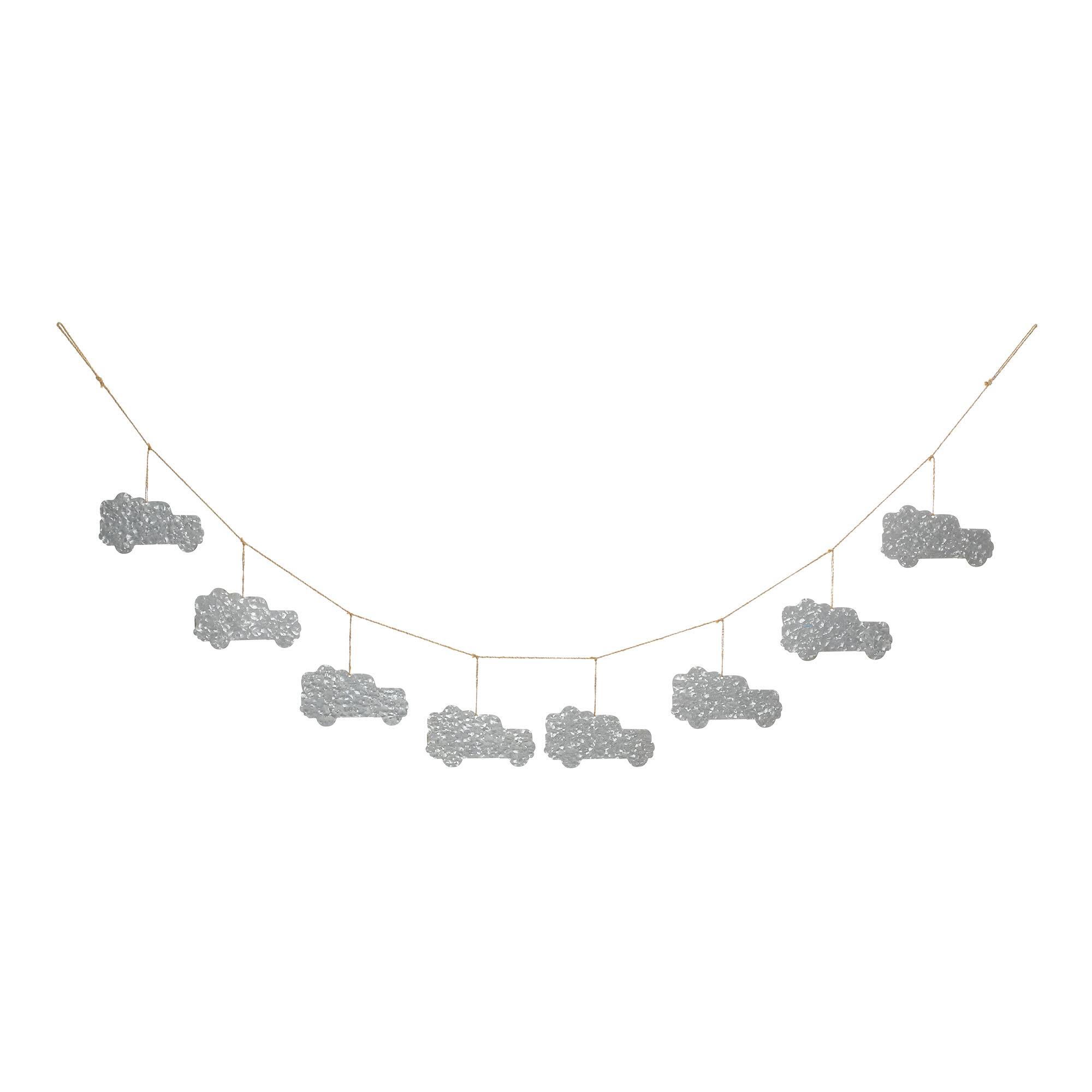 Glitzhome® Easter Metal Truck Garland