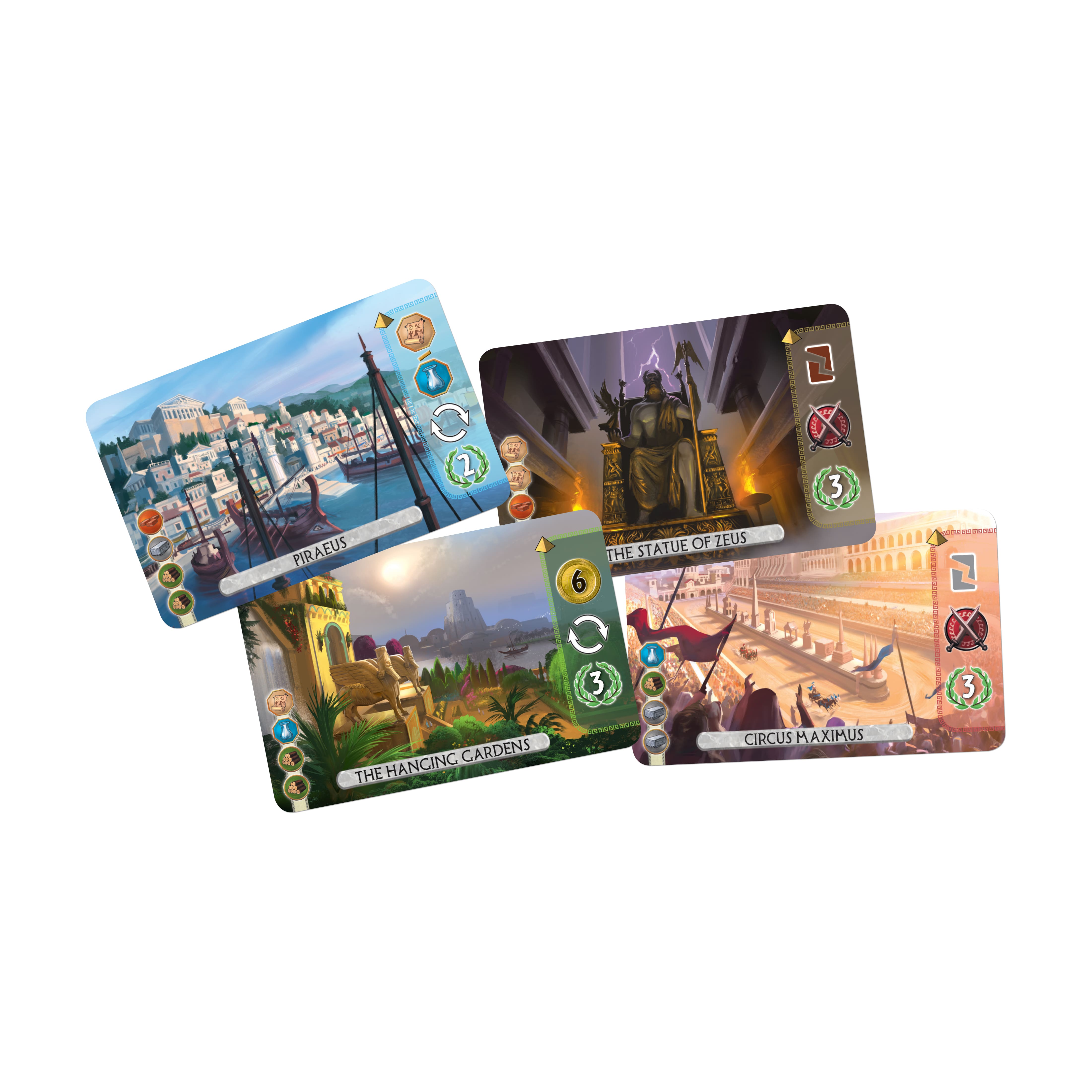 7 Wonders™ Duel Board Game