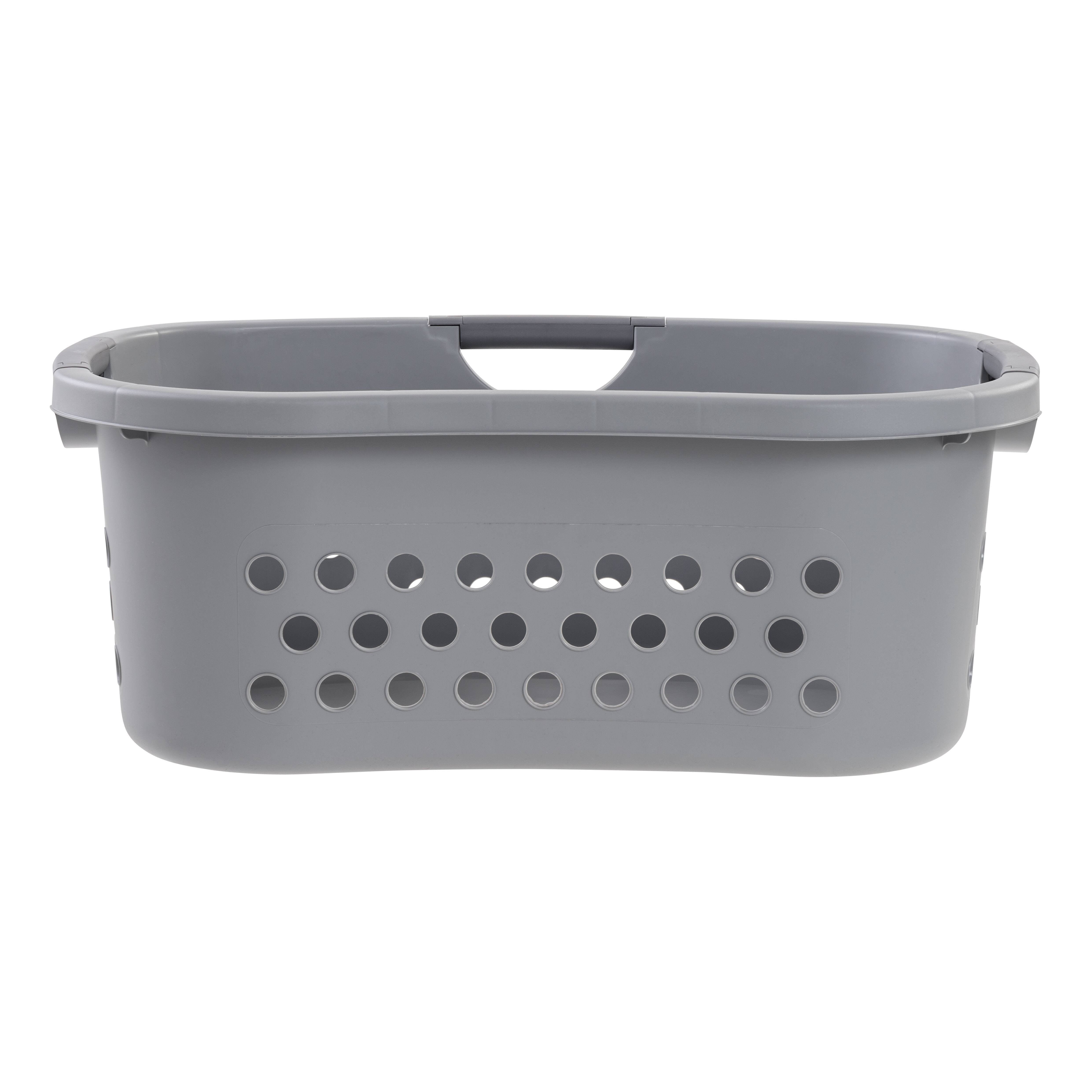 IRIS&#xAE; 53qt. Gray Hip Hamper Laundry Baskets, 2ct.