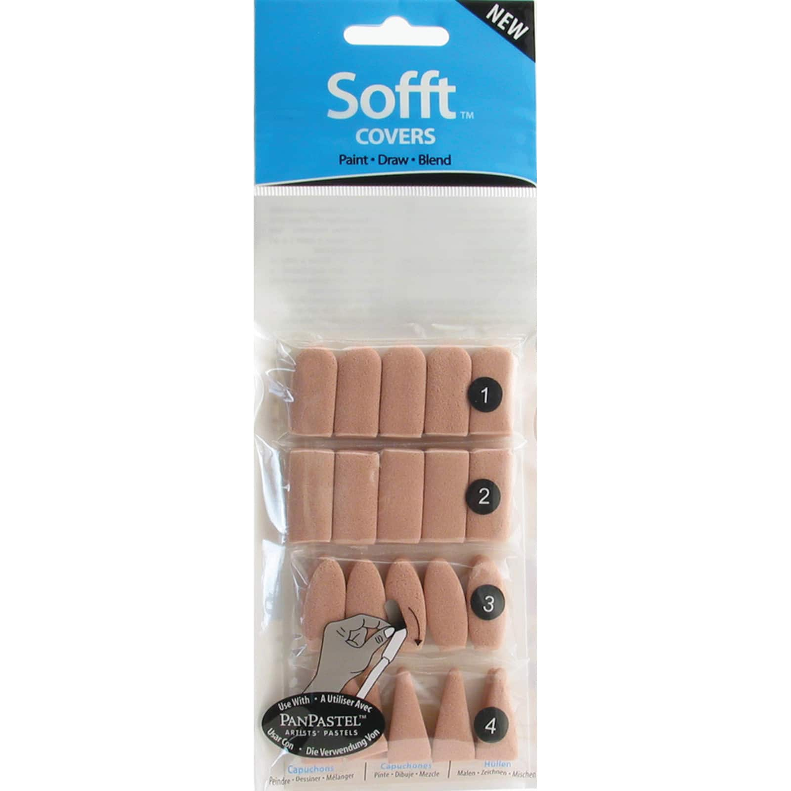 Colorfin Sofft&#x2122; Assorted Covers, 40ct.