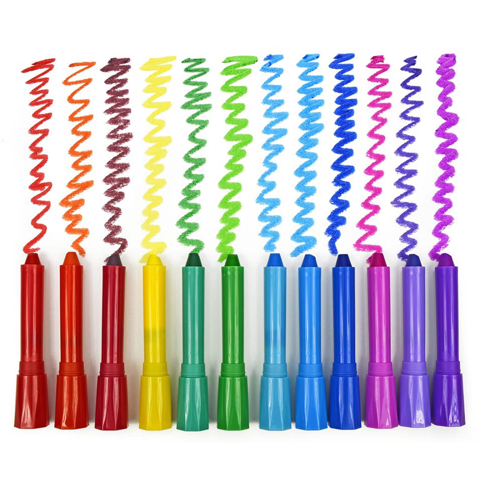 6 Packs: 12 ct. (72 total) The Pencil Grip™ Hair Coloring Chalk