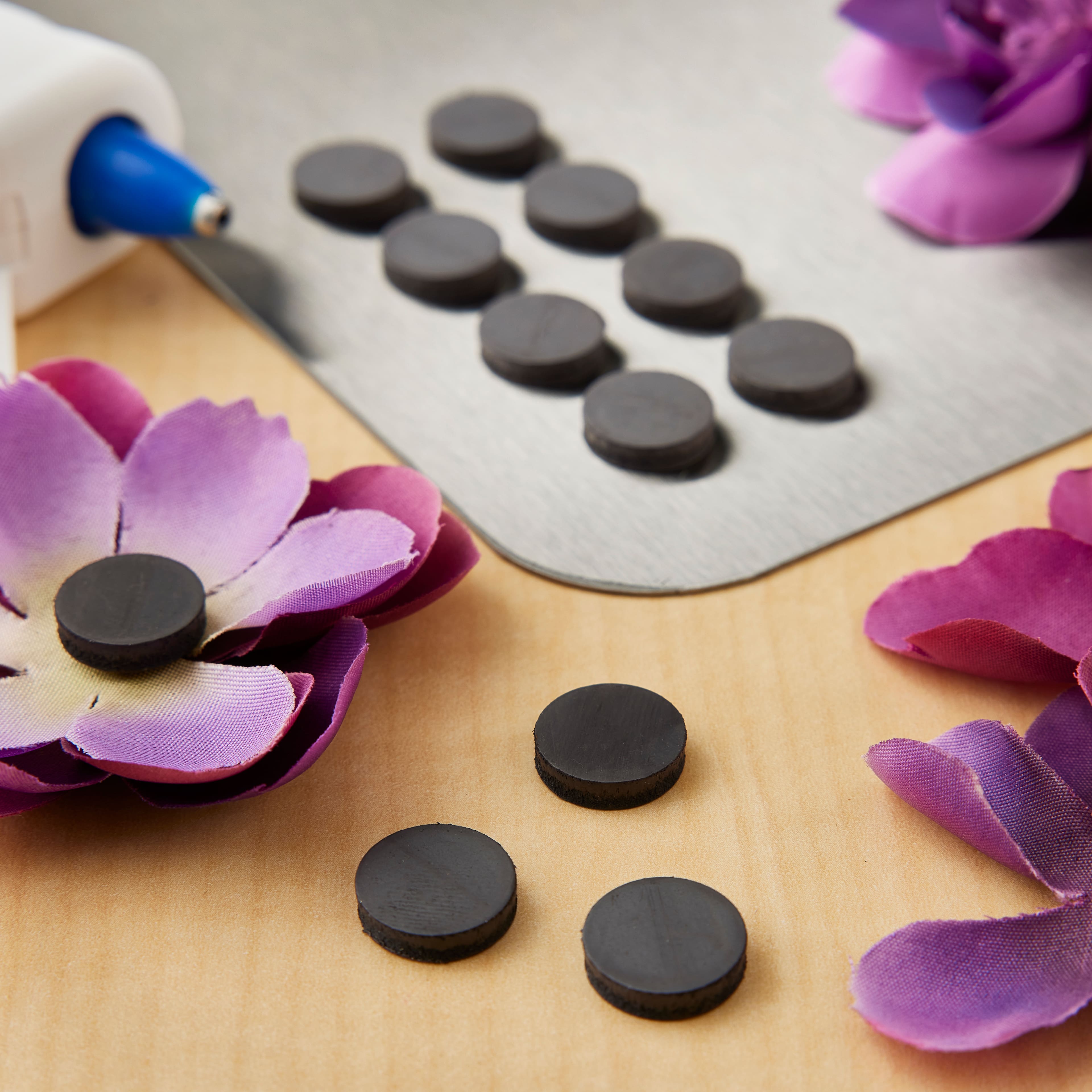 12 Packs: 12 ct. (144 total) ProMAG&#xAE; Button Magnets, 1/2&#x22;