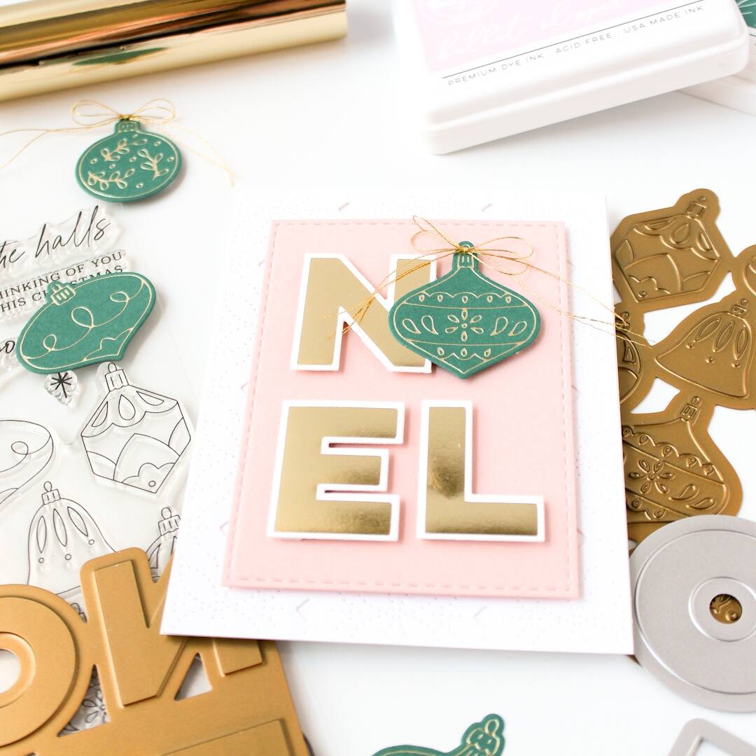 Pinkfresh Studio Noel Hot Foil Plate