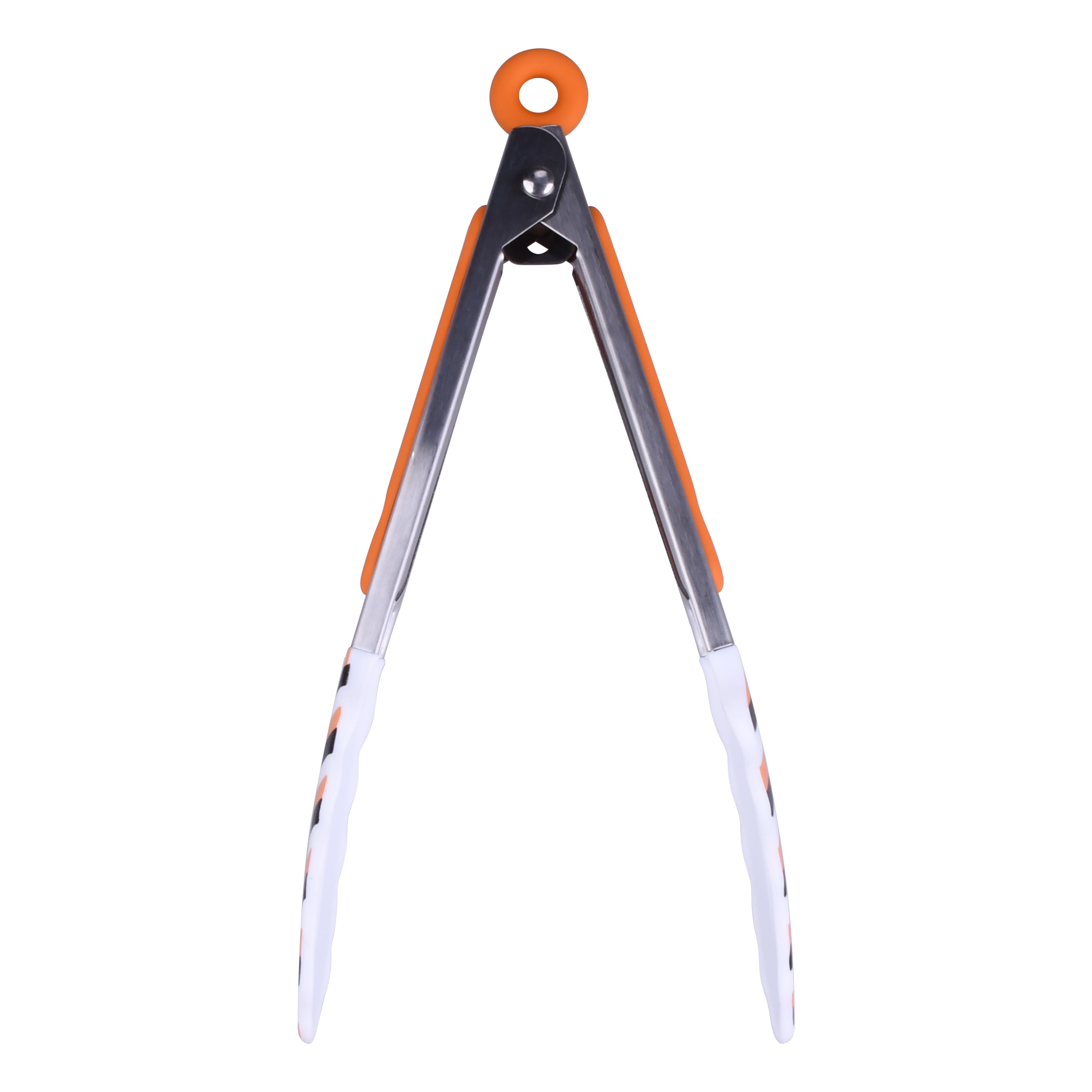 Mini Halloween Stripes Silicone Tongs by Makery&#x2122;