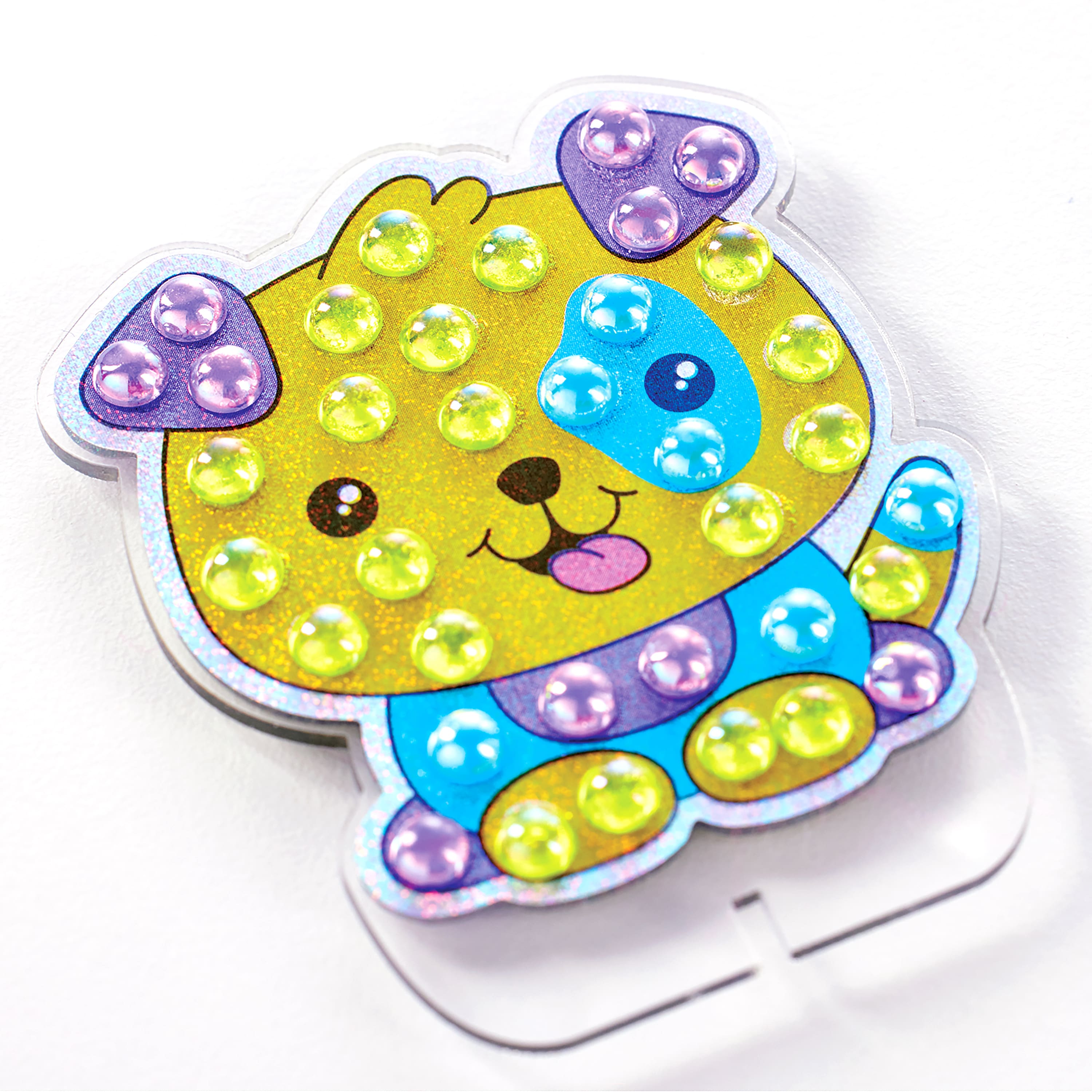 Creativity for Kids&#xAE; Bubble Gems&#x2122; Puppy Dog Backpack Keychain Kit