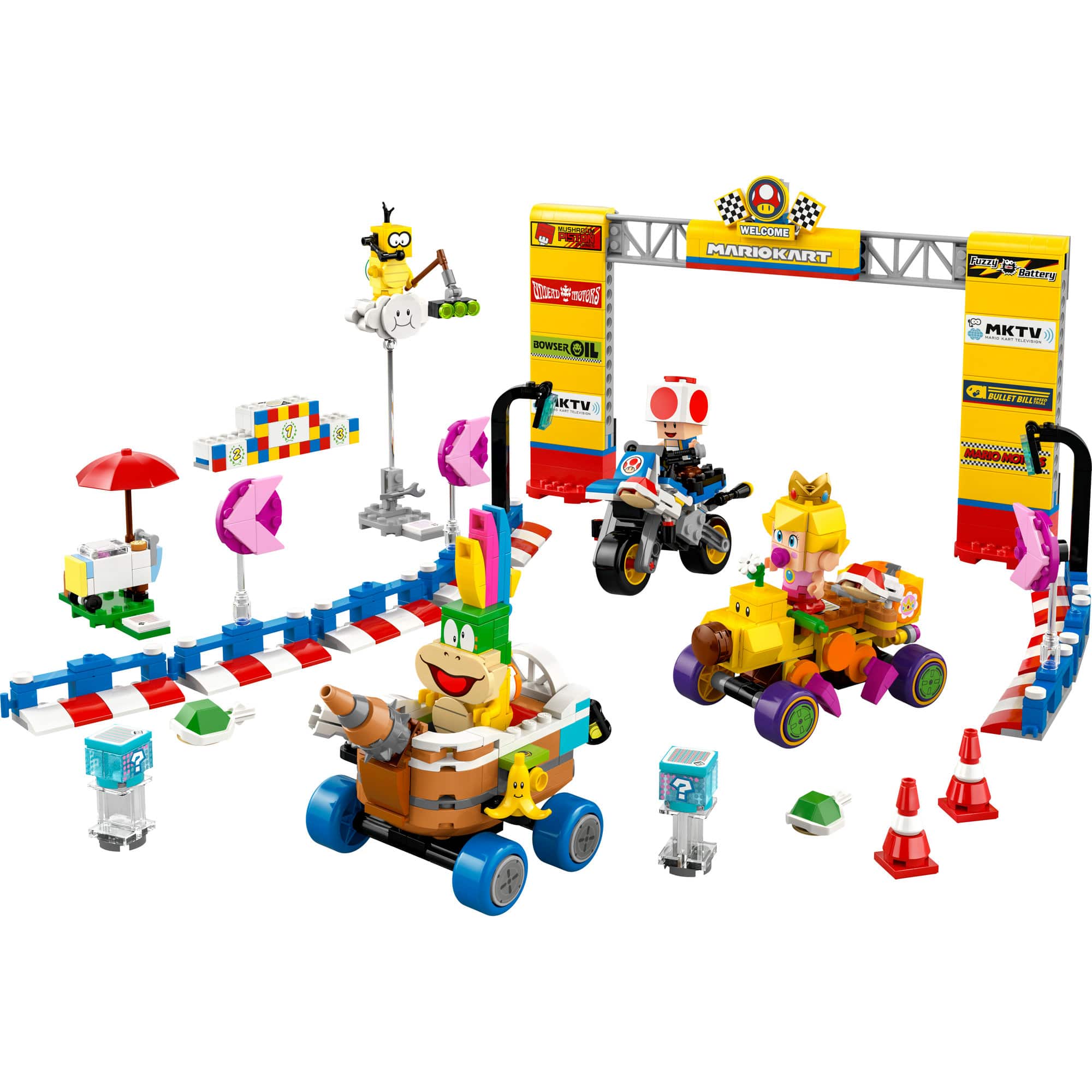 LEGO&#xAE; Super Mario&#x2122;: Mario Kart&#x2122; &#x2013; Baby Peach &#x26; Grand Prix Set, Racing Toy 72036