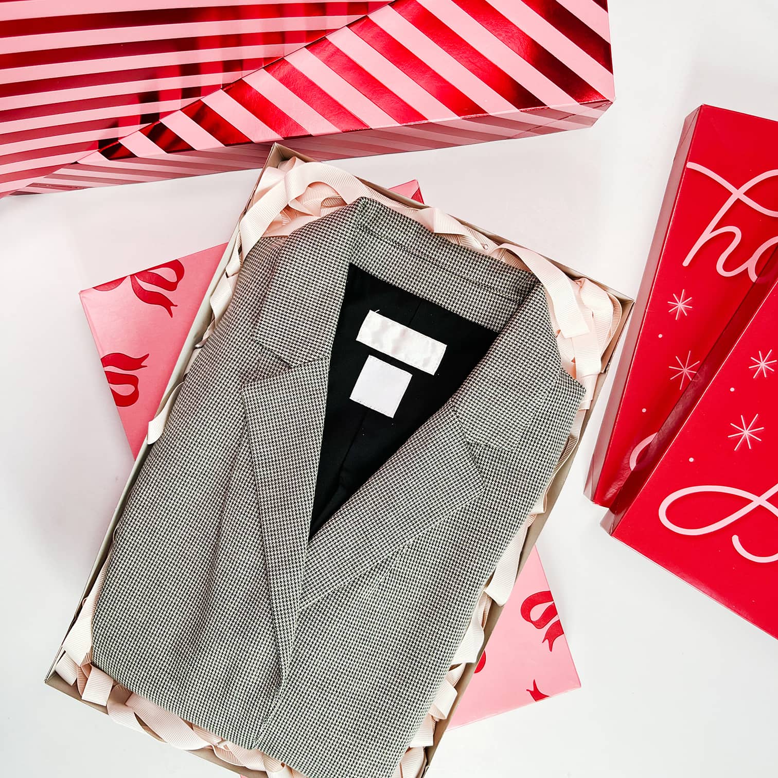 Holly Jolly Folded Gift Boxes Set by Celebrate It™