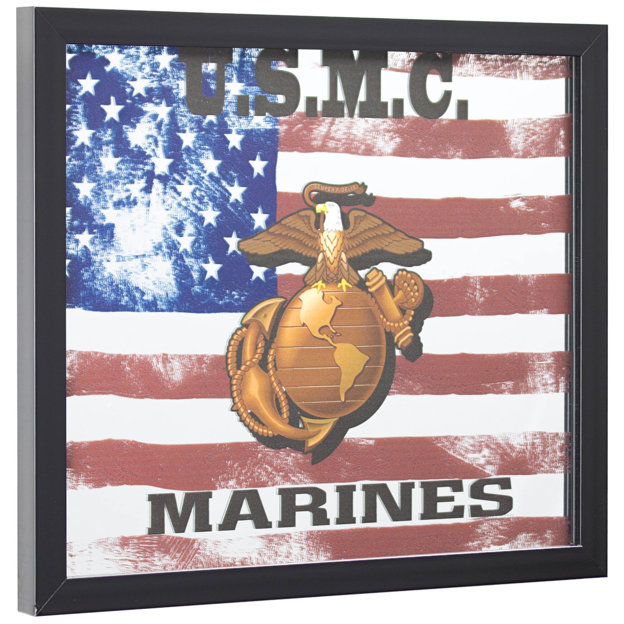 U.S. Marine Corps Printed Accent Mirror