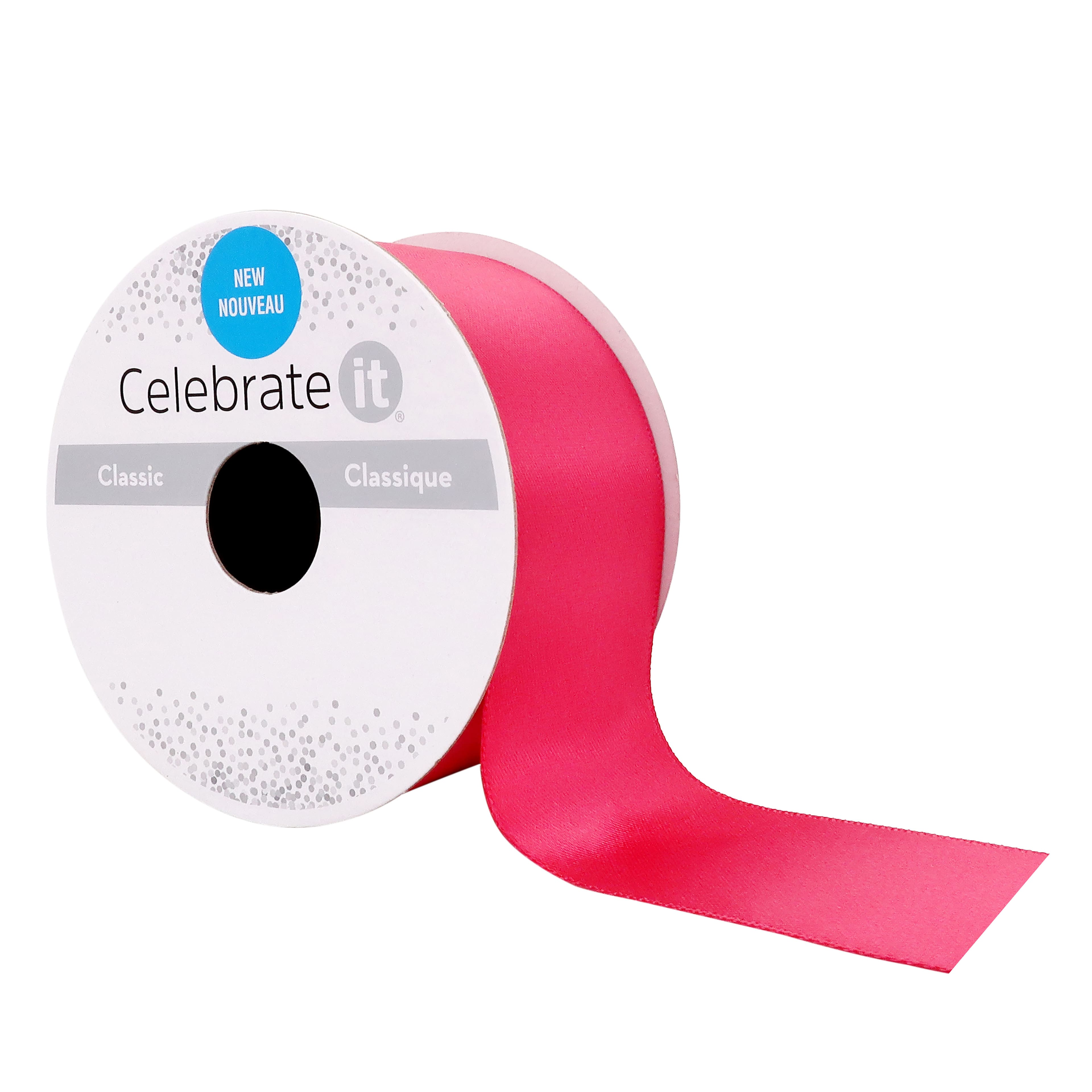 12 Pack: 1.5" x 3yd. Satin Wired Ribbon by Celebrate It™