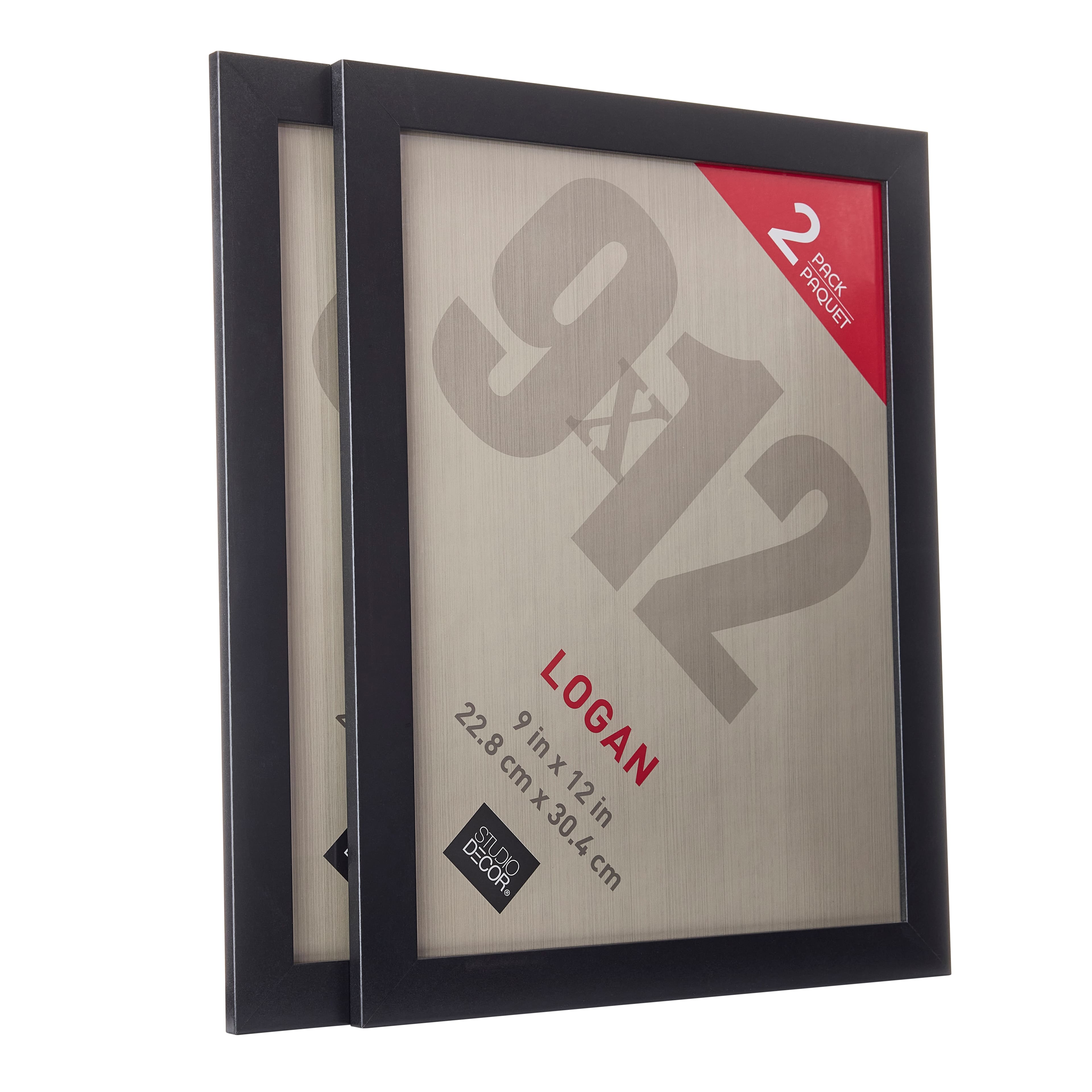 2 Pack Logan Wall Frames by Studio D&#xE9;cor&#xAE;