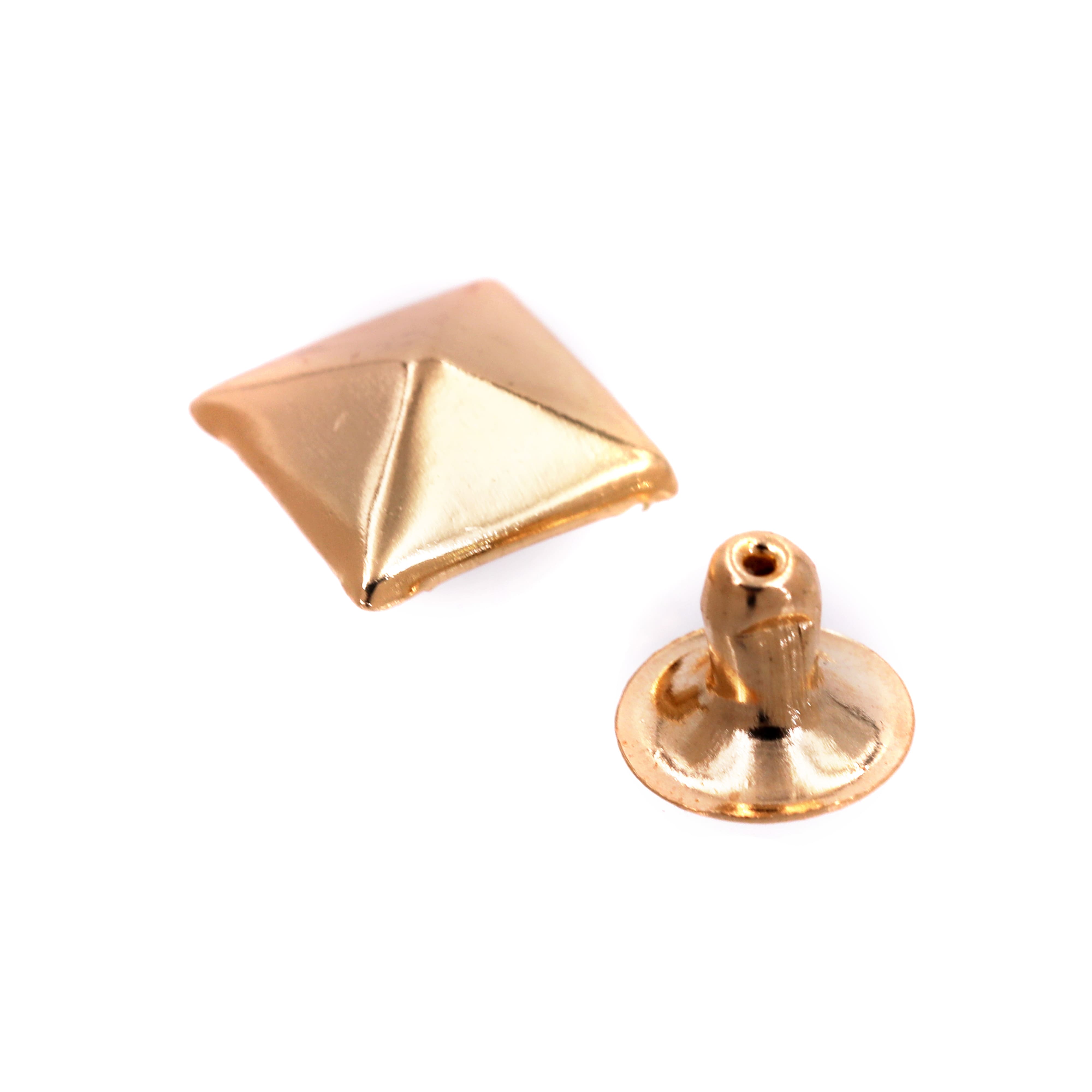 Assorted Gold Leather Rivet Mix by Bead Landing&#x2122;