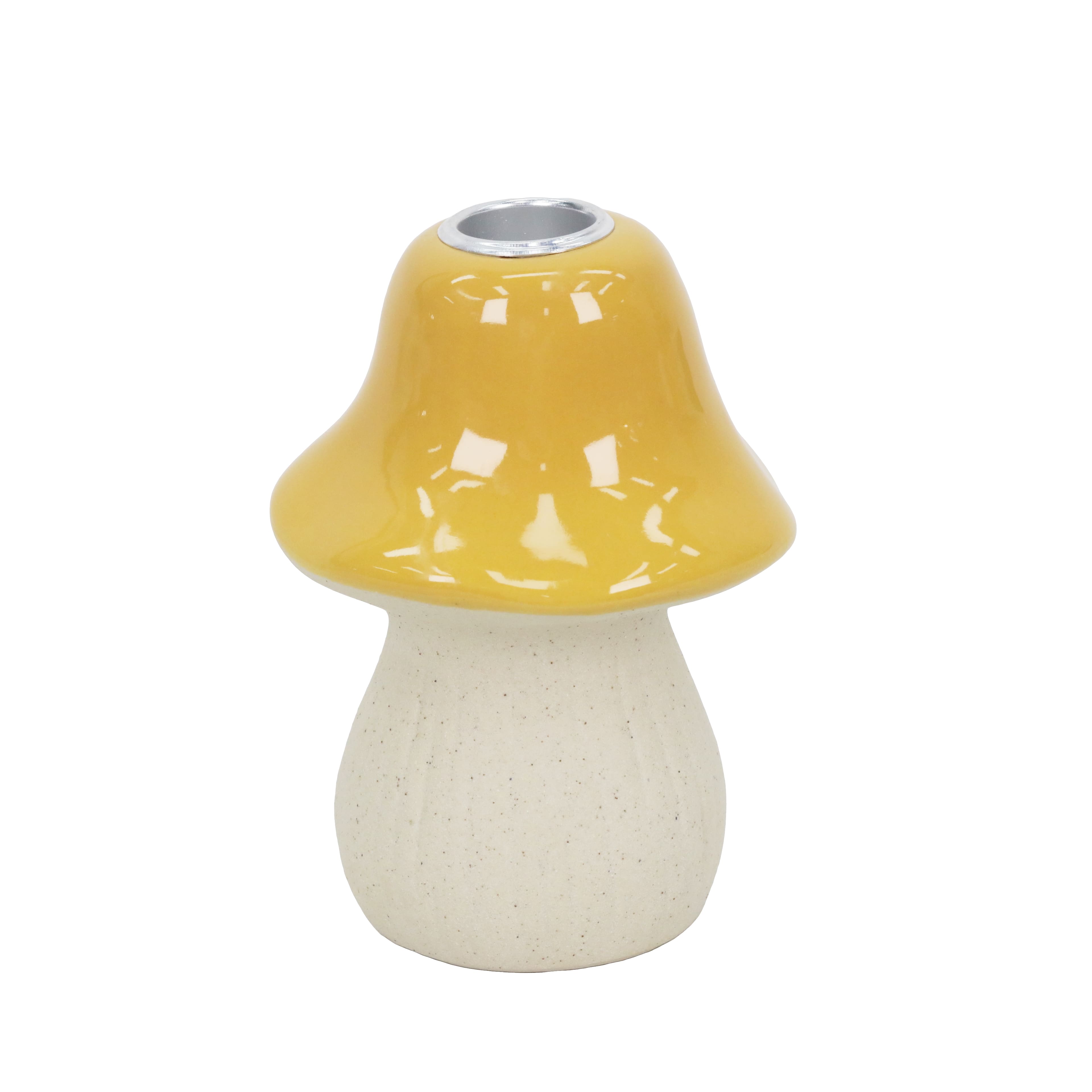 5&#x22; Mushroom Candle Holder by Ashland&#xAE;