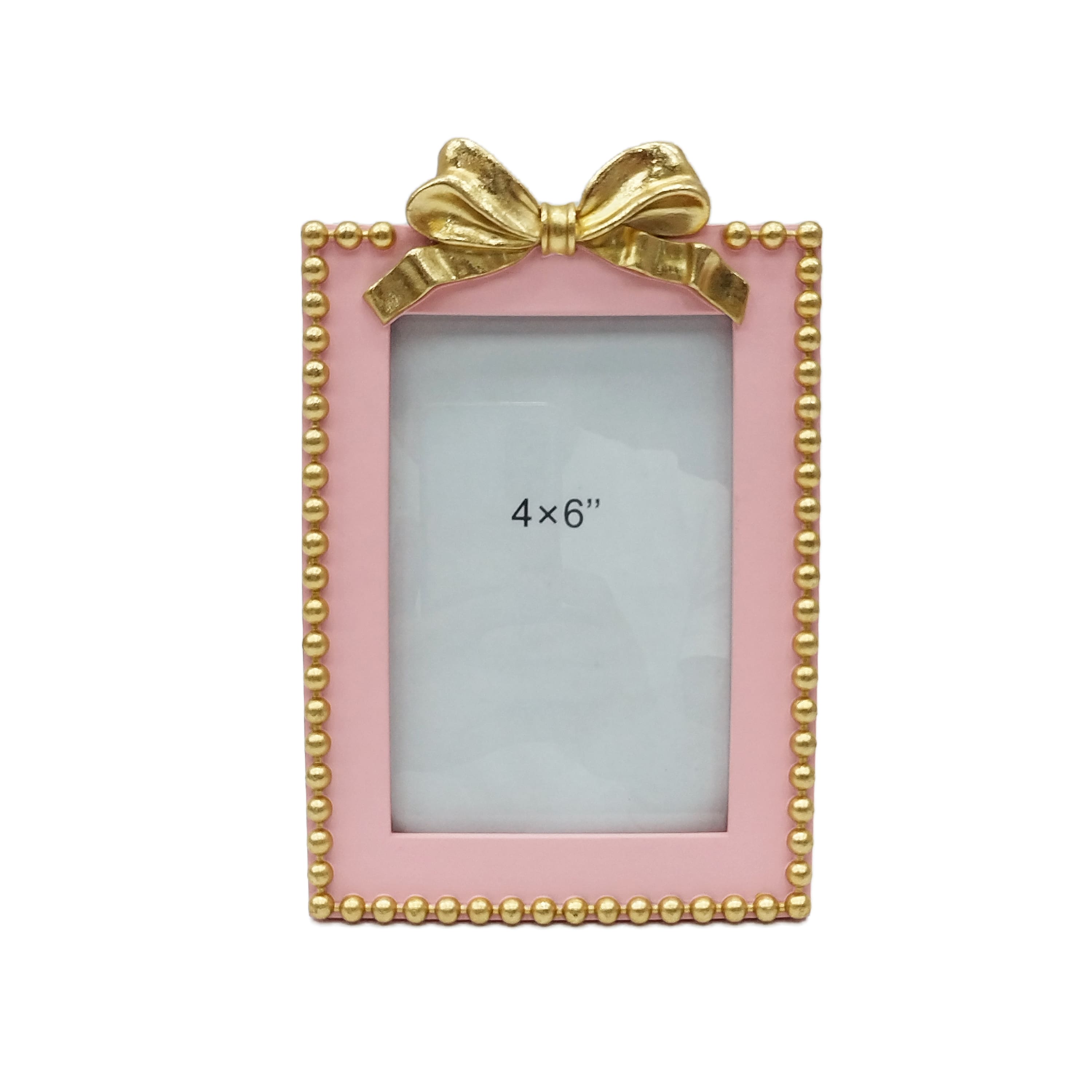 4&#x22; x 6&#x22; Pink &#x26; Gold Tabletop Frame by Ashland&#xAE;