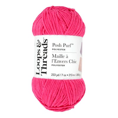 Posh Purl™ Yarn by Loops & Threads® image