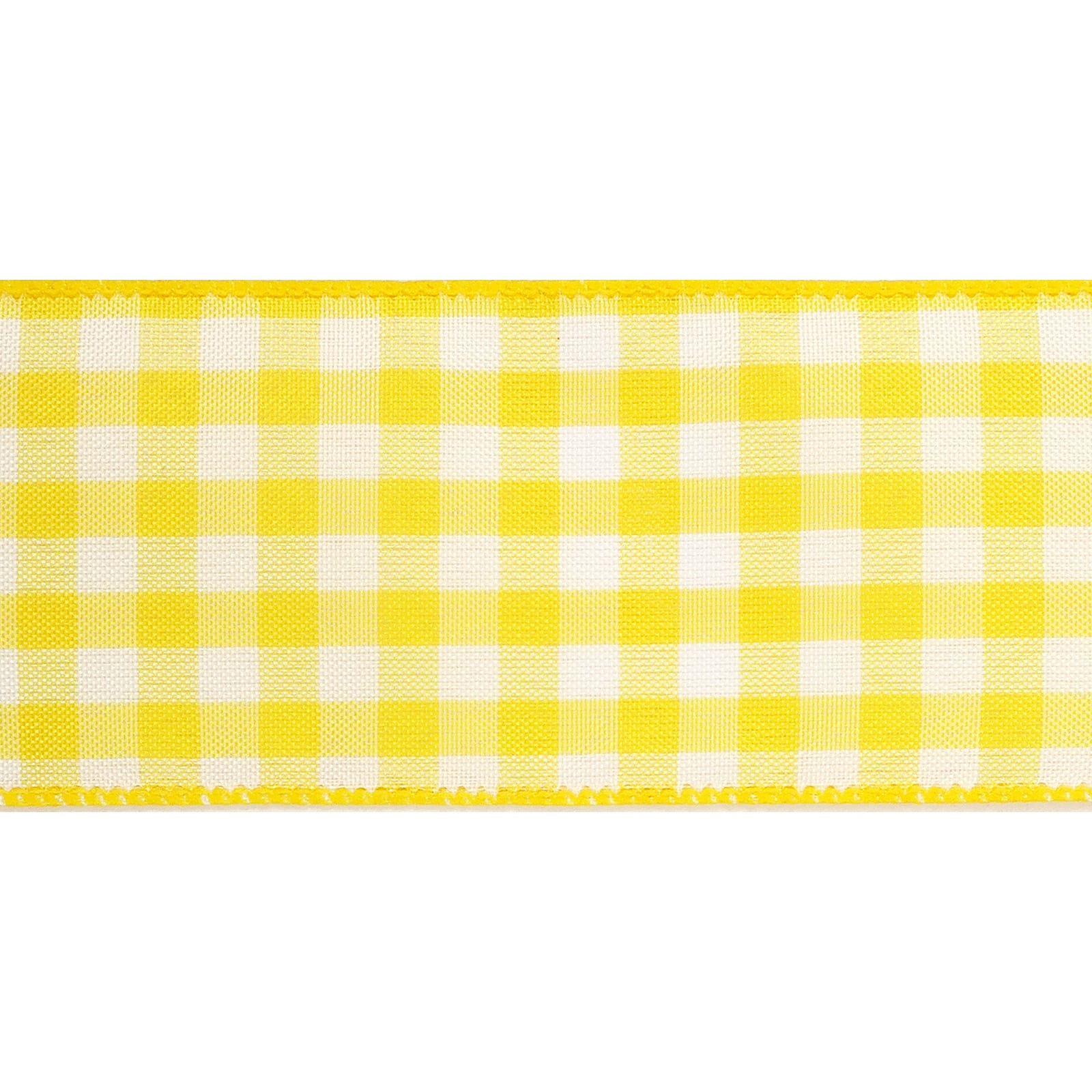 12 Pack: 2.5" x 8.3yd. Gingham Wired Ribbon by Celebrate It™